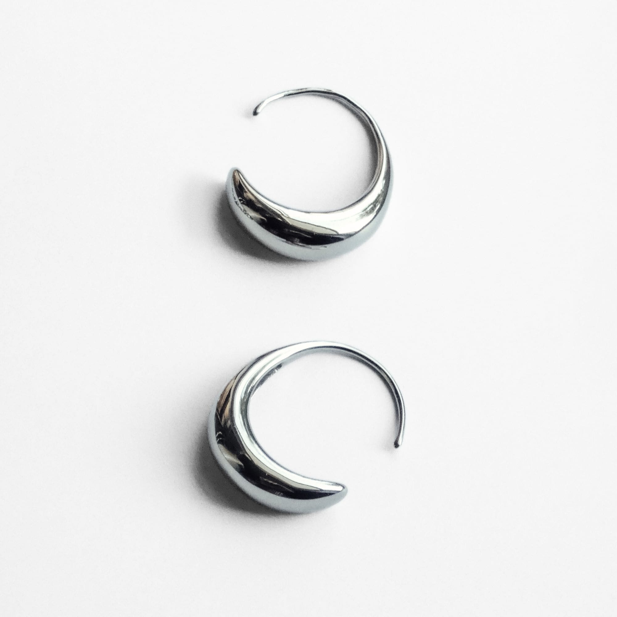 Echtzeit Paar Creolen »Schmuck Geschenk Edelstahl Ohrringe The Classy Drop«