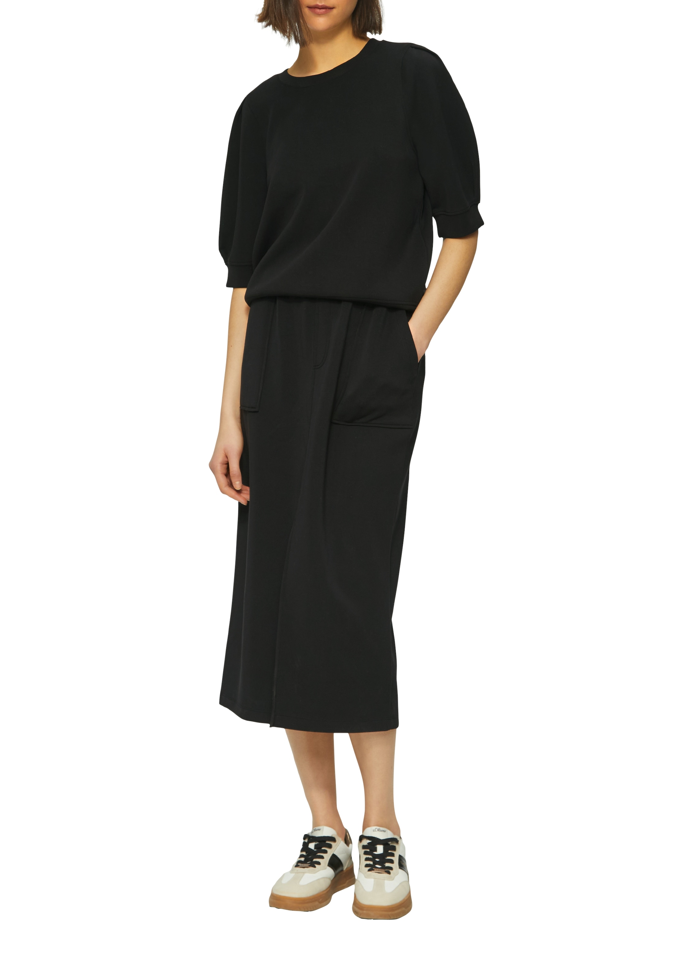 s.Oliver Sweatshirt, mit Halbarm