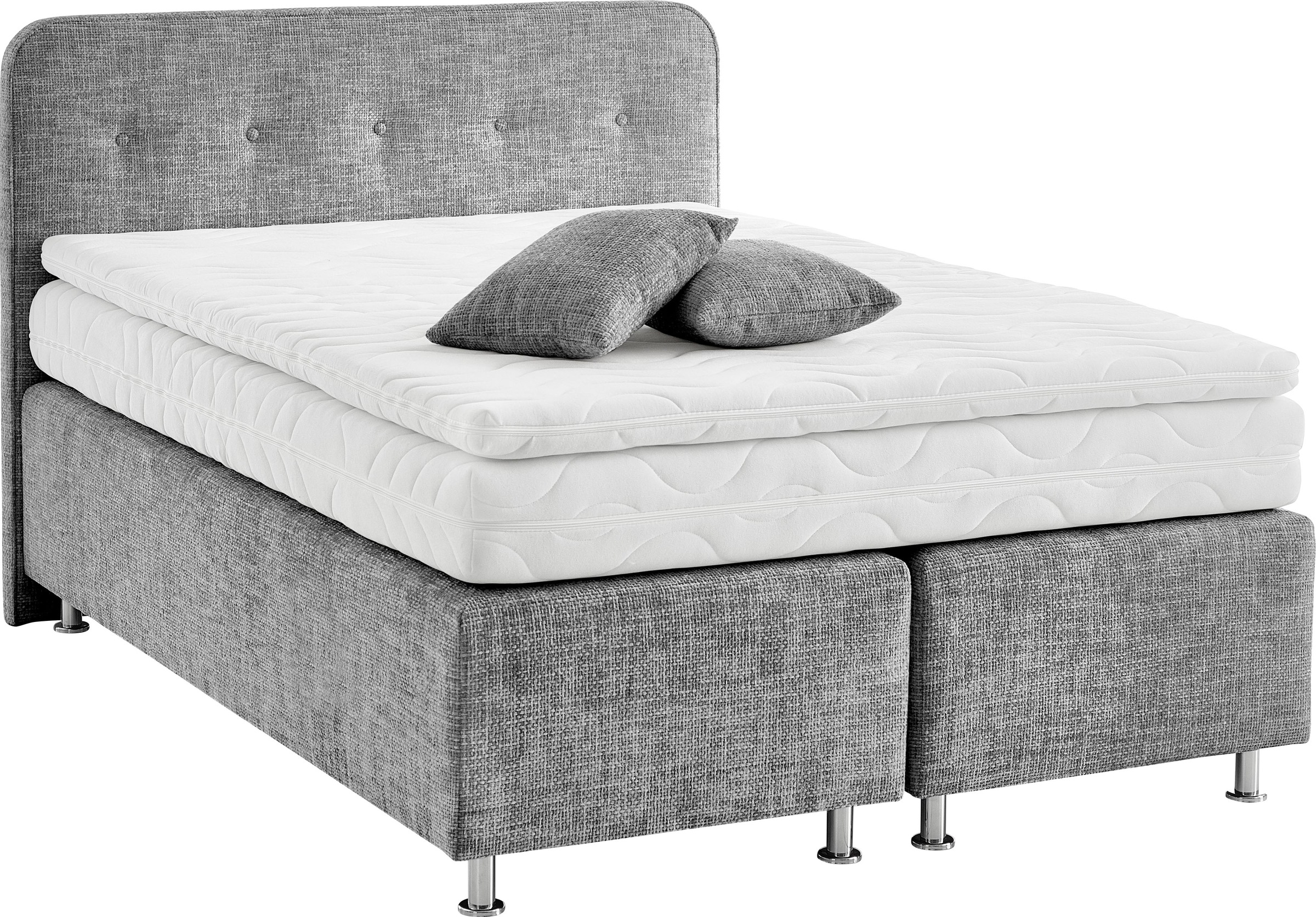 Westfalia Schlafkomfort Boxspringbett »Sapporo«, Inkl. Zierkissen, wählbar günstig online kaufen