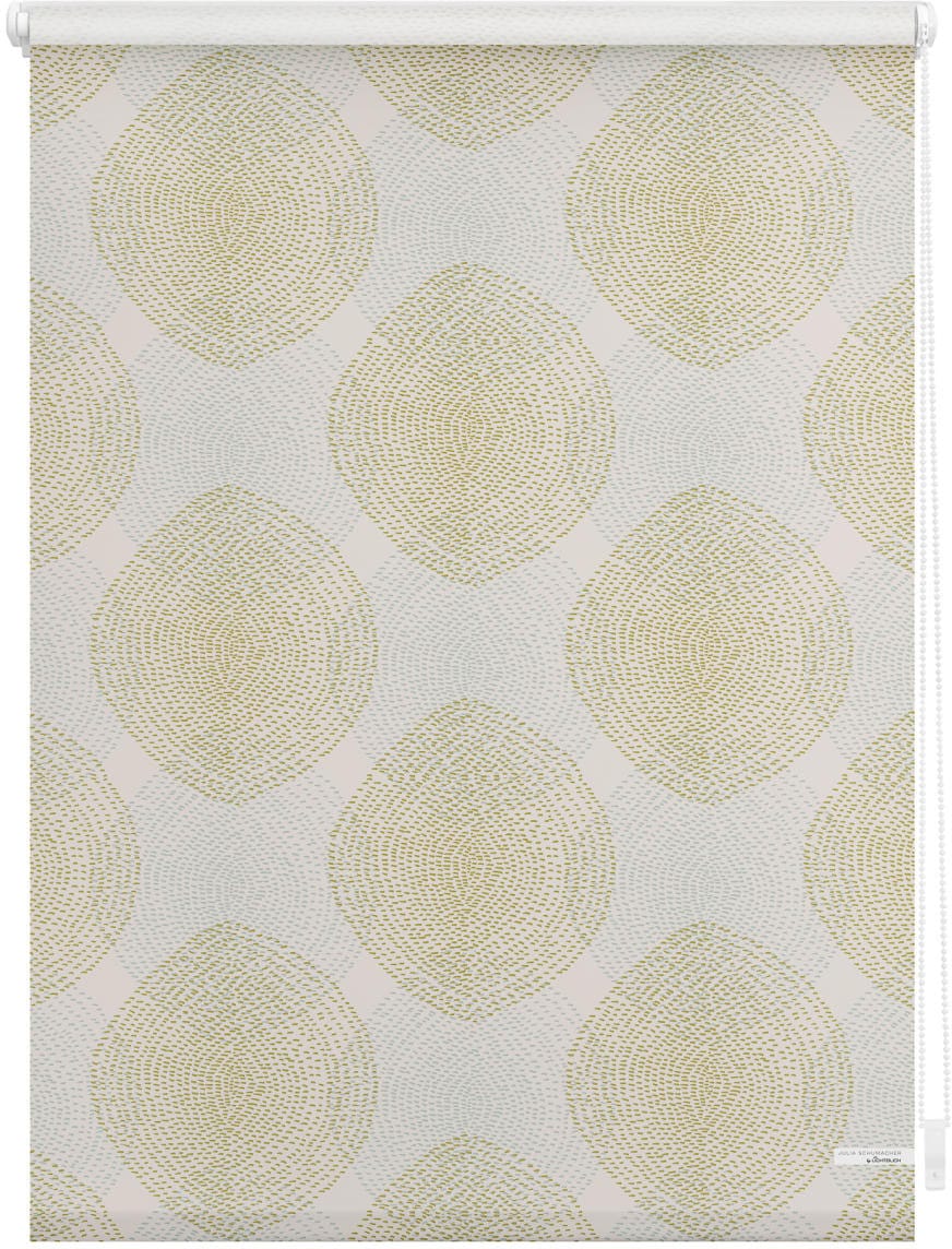 LICHTBLICK ORIGINAL Seitenzugrollo »Rollo Klemmfix, ohne Bohren, blickdicht, Stripy Boho Drop India«, blickdicht, Sichtschutz-Blendschutz, freihängend