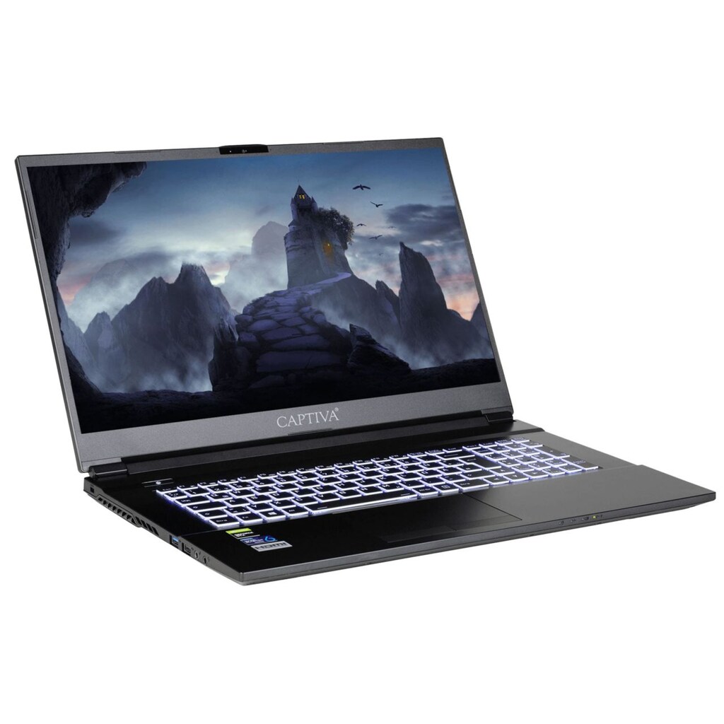 CAPTIVA Gaming-Notebook »Advanced Gaming I64-283«, 43,9 cm, / 17,3 Zoll, Intel, Core i5, GeForce RTX 3060, 2000 GB SSD
