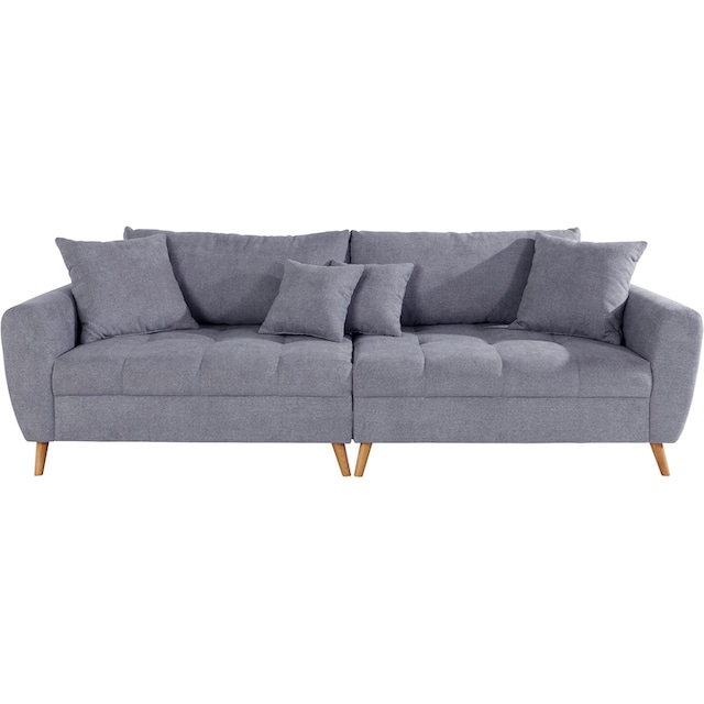 Home affaire Big-Sofa »Penelope Luxus«, mit besonders hochwertiger  Polsterung für bis zu 140 kg pro Sitzfläche auf Raten bestellen
