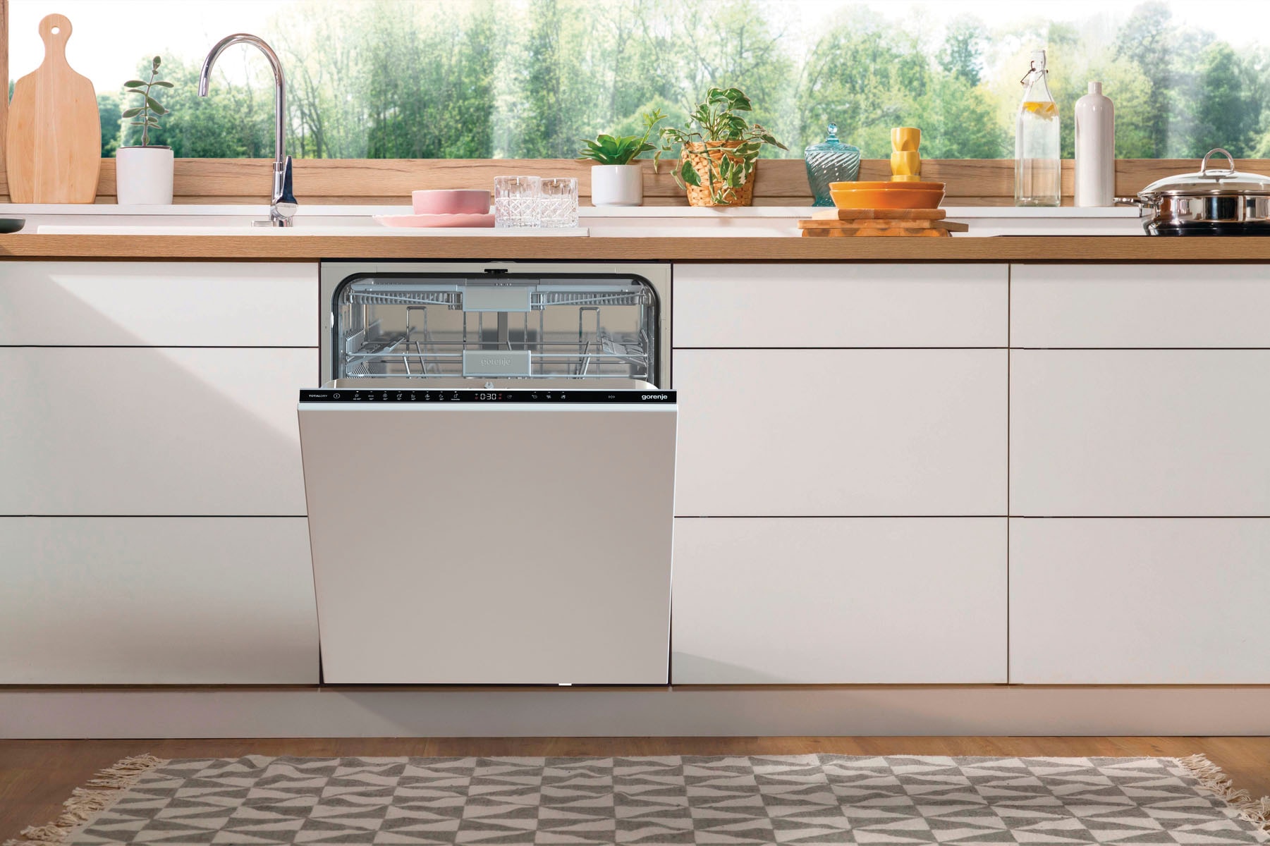 GORENJE vollintegrierbarer Geschirrspüler »GV693C61AD«, 16 Maßgedecke, Smarte Dosierung, Wifi