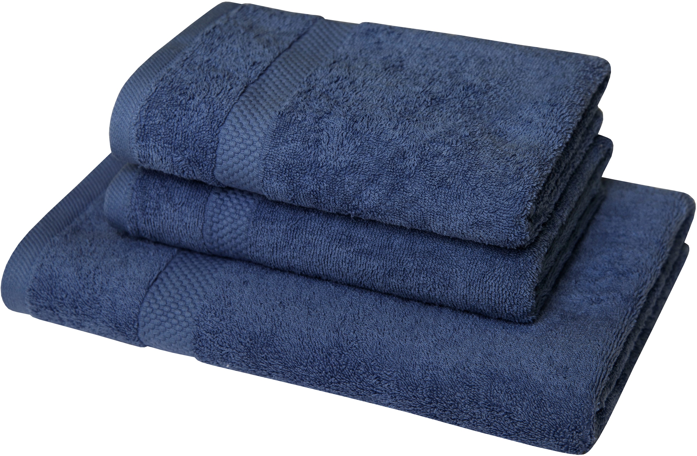 Dyckhoff Handtuch Set »Planet«, Set, 3 tlg., Walkfrottier, 2 Handtücher (50 günstig online kaufen