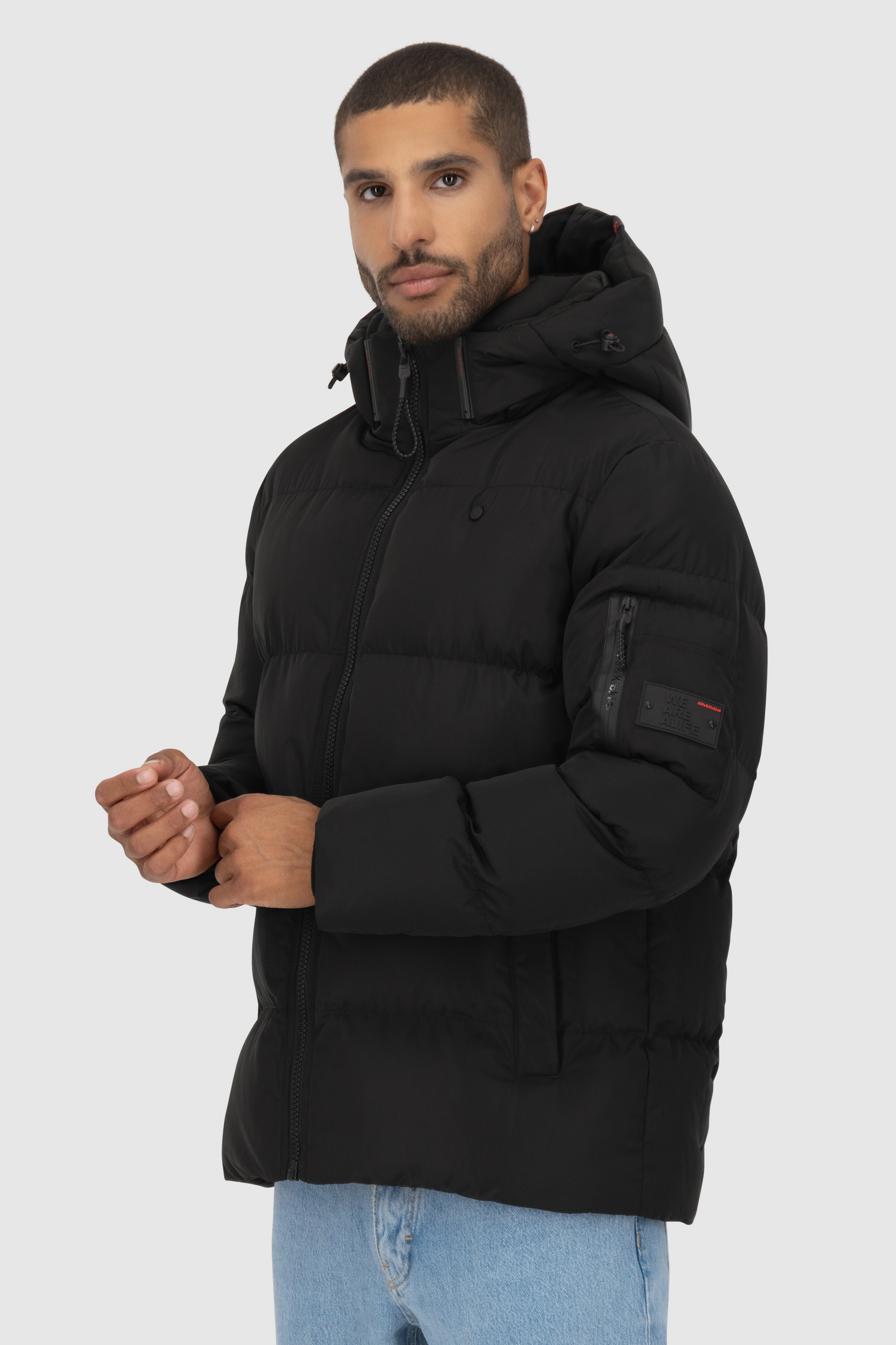 Alife & Kickin Winterjacke »Herren JamesAK A«, mit Kapuze