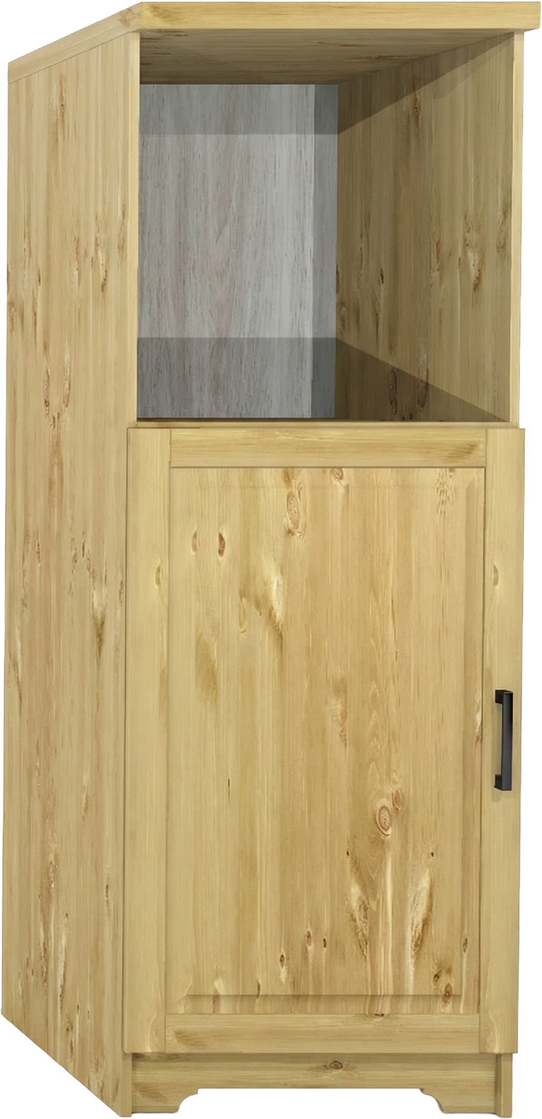 Home affaire Backofen/Kühlumbauschrank »Meliss« aus massiver Kiefer, Breite 60 cm, Soft-Close-Funktion