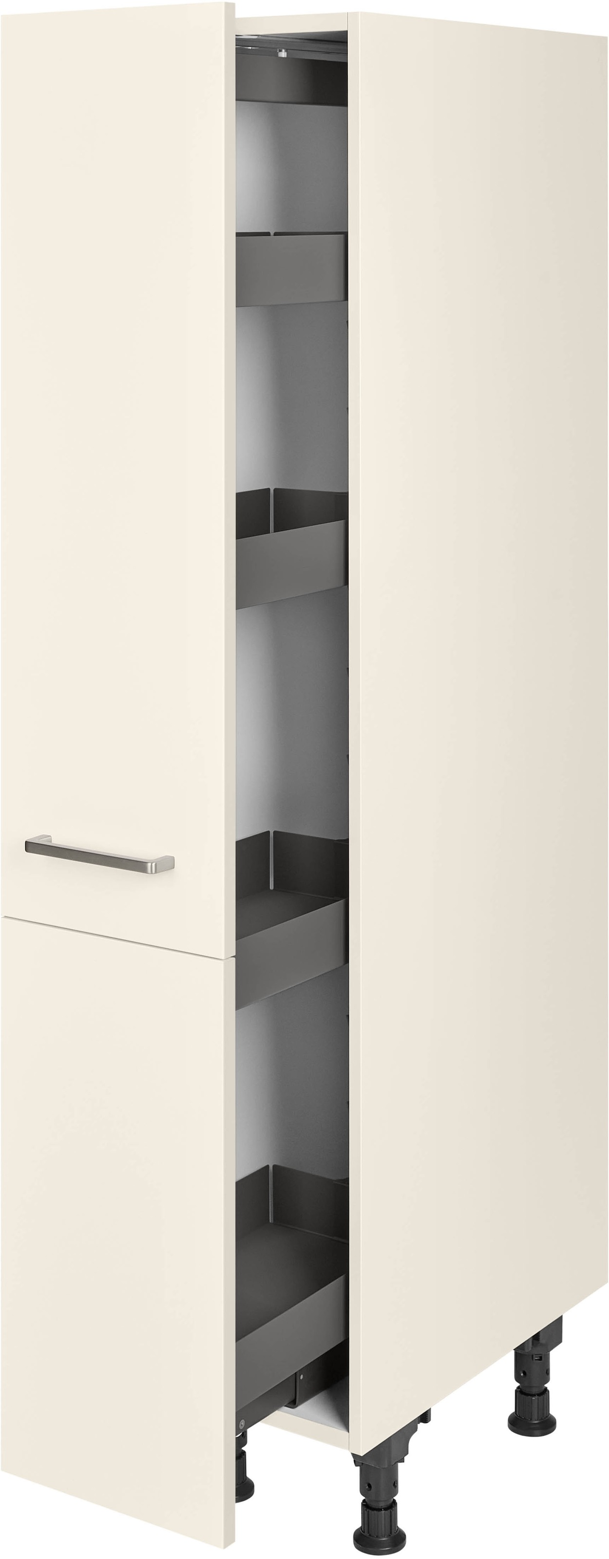 nobilia® Apothekerschrank »"Touch", mit 4 Einhängekörben, Breite 30 cm, Höhe 167,8 cm,«, vormontiert, Ein- und Auszugsdämpfung SoftStoppPro