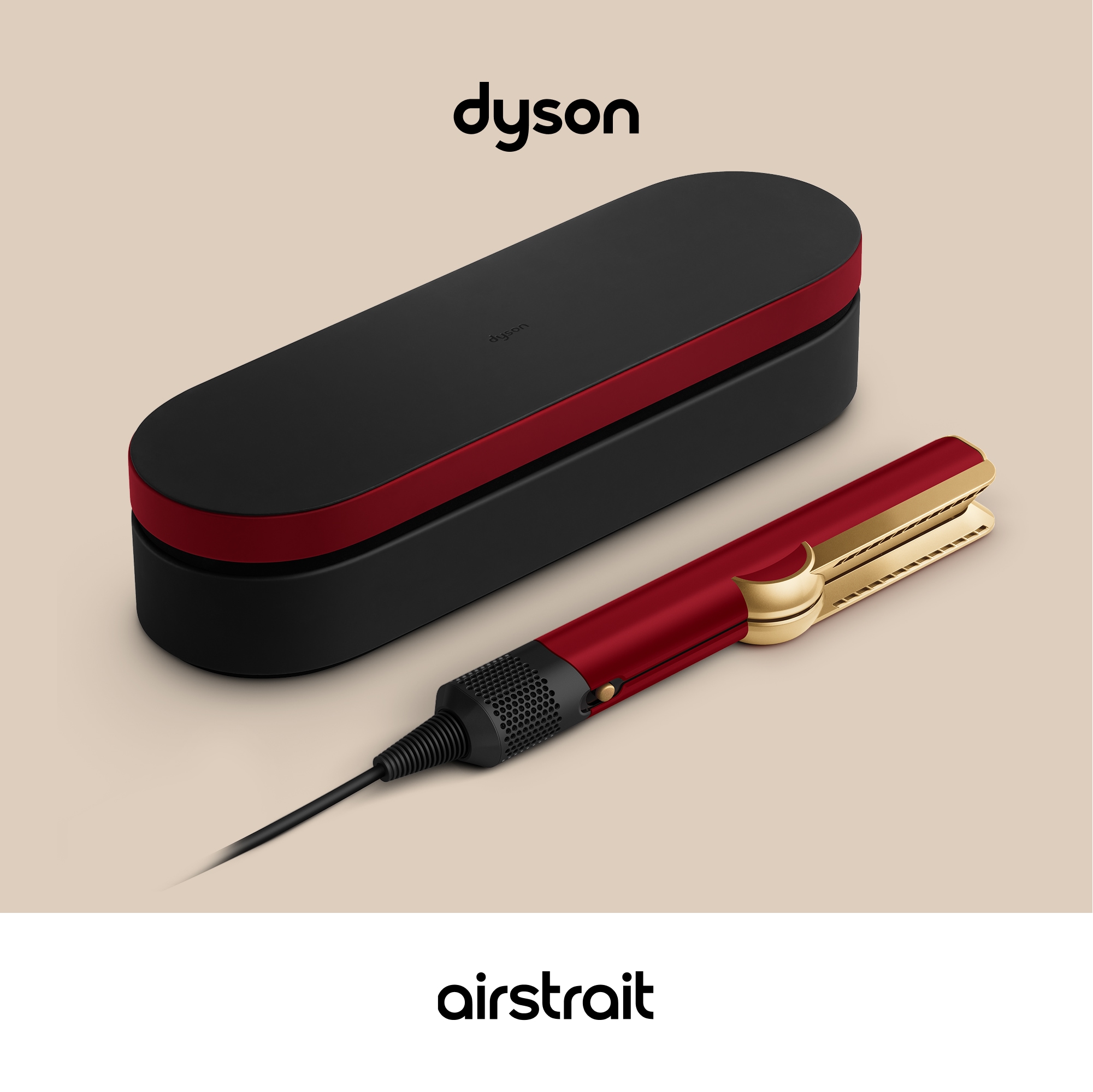 DYSON Luftstrom-Haarglätter »Airstrait HT01« - nur mit Luft. Ohne Hitzeschäden.1 Ohne Heizplatten