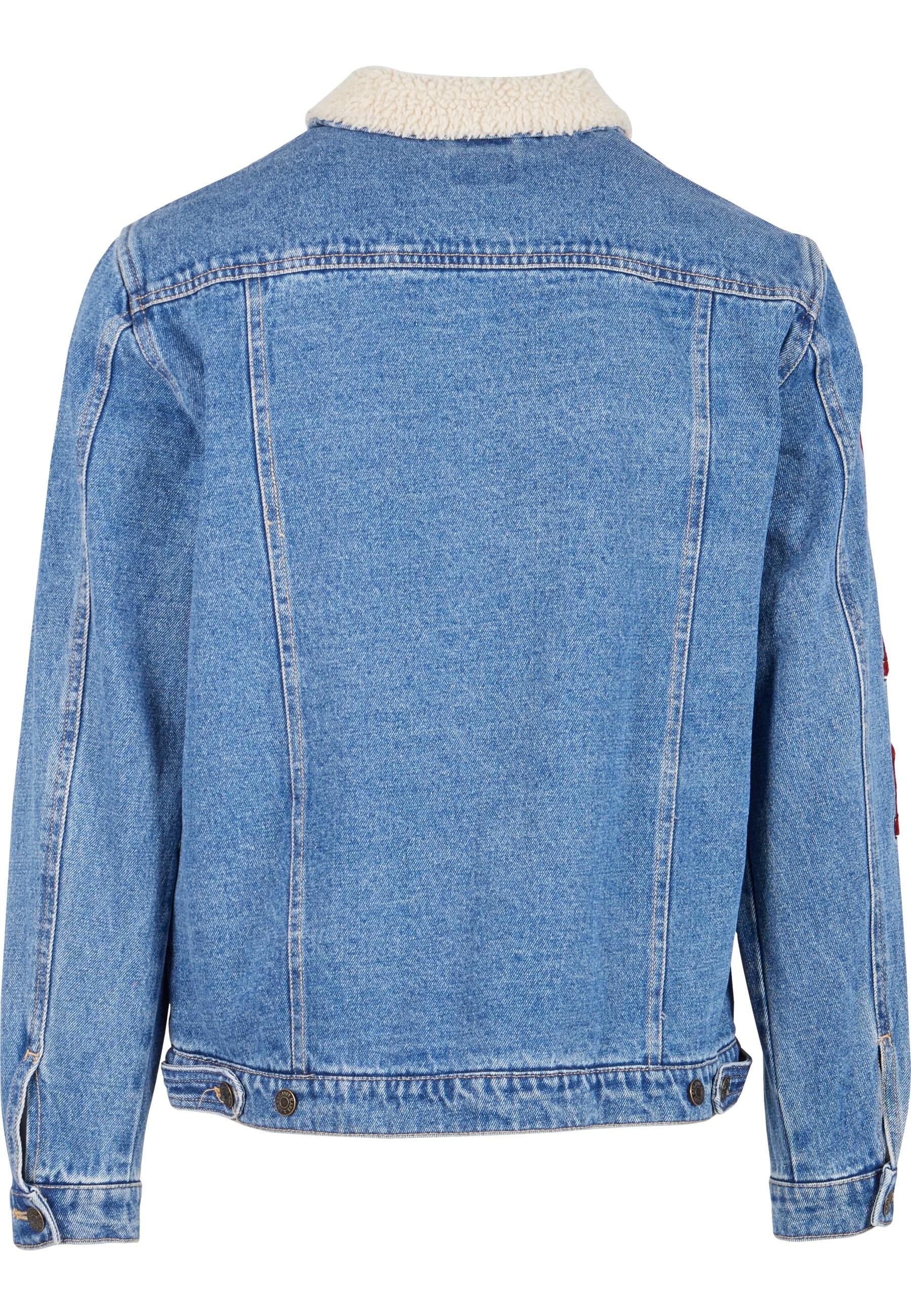 Karl Kani Jeansjacke »Karl Kani Herren KM224-030-1 KK OG Patched Denim Jacket« 1 Stk. tlg. ohne Kapuze