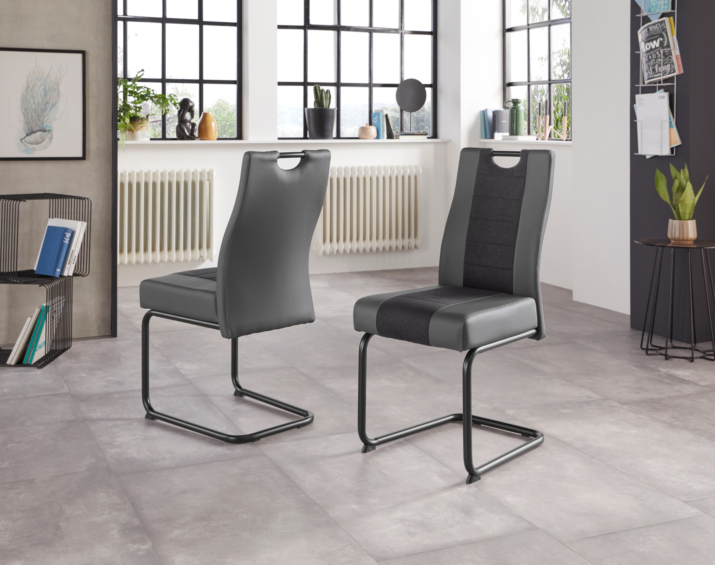 HELA Esszimmerstuhl »Erika S«, (Set), 2 St., Kunstleder-Webstoff, 2 oder 4 günstig online kaufen