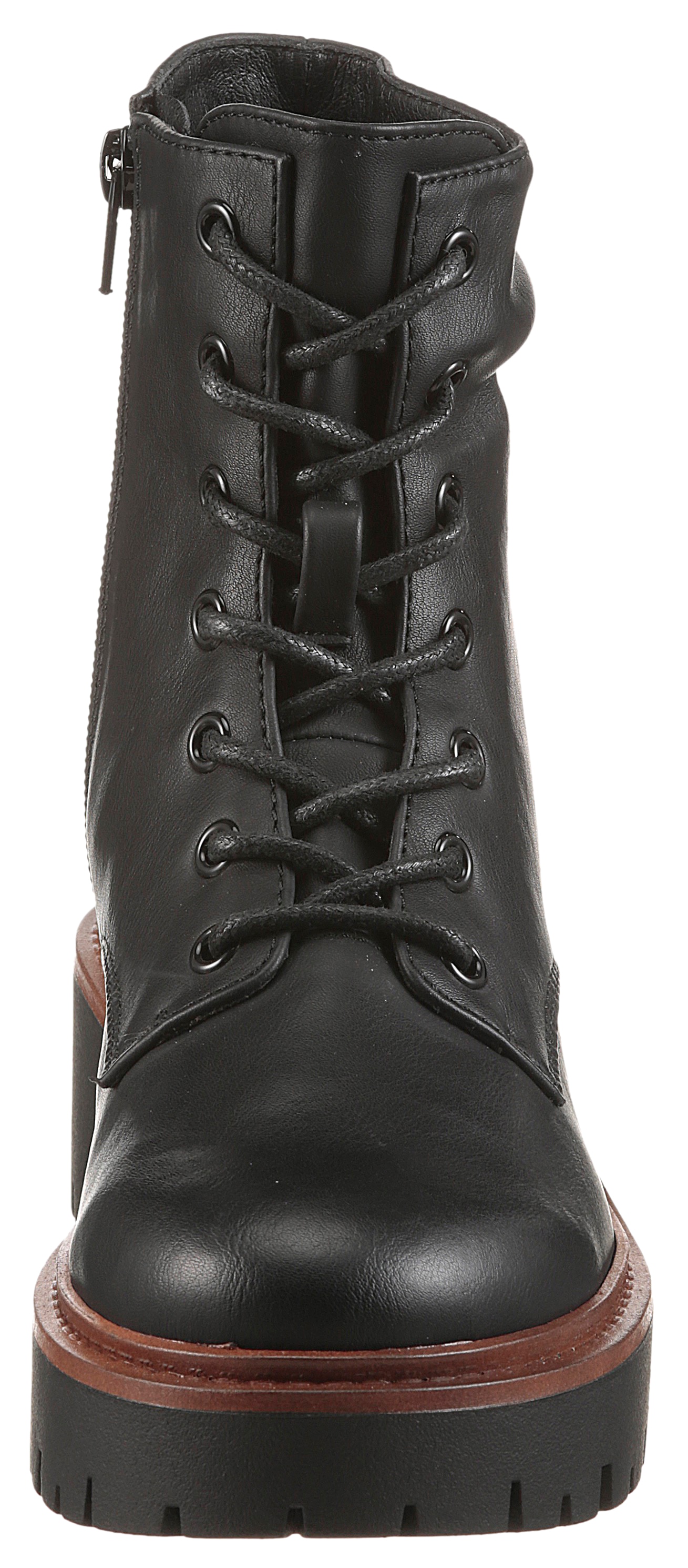 Aniston SHOES Schnürboots, Stiefelette, Schnürboots, Blockabsatz - NEUE KOLLEKTION