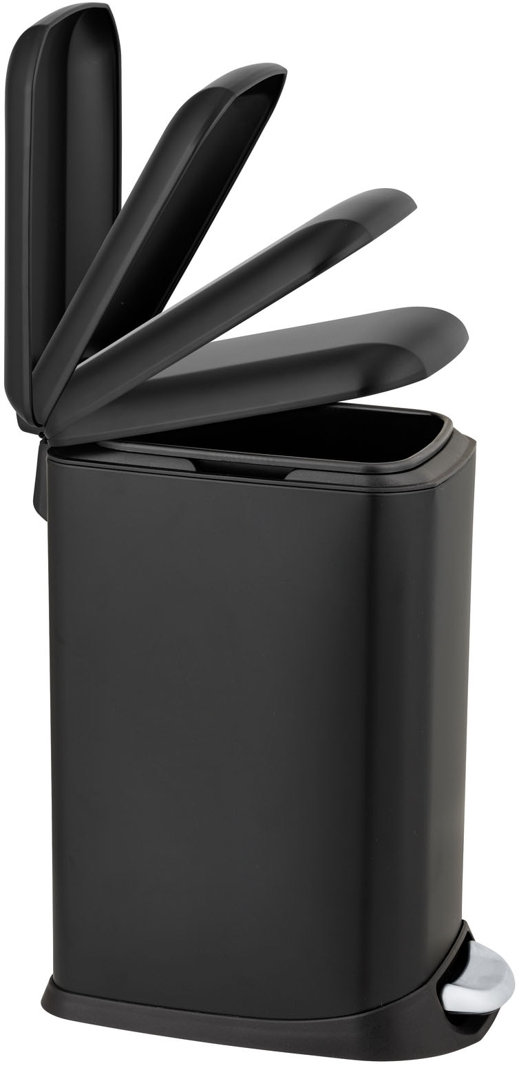 WENKO Mülleimer »Modell Design« 1 Behälter Abfalleimer mit Absenkautomatik und herausnehmbarem Einsatz