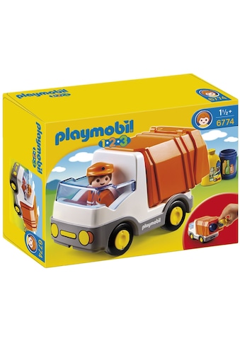 Konstruktions-Spielset »Müllauto (6774), Playmobil 1-2-3«