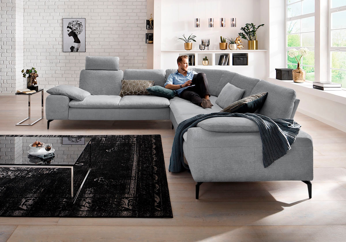 W.SCHILLIG Ecksofa »valentinoo, Designsofa, elegant und bequem, L-Form« mit günstig online kaufen