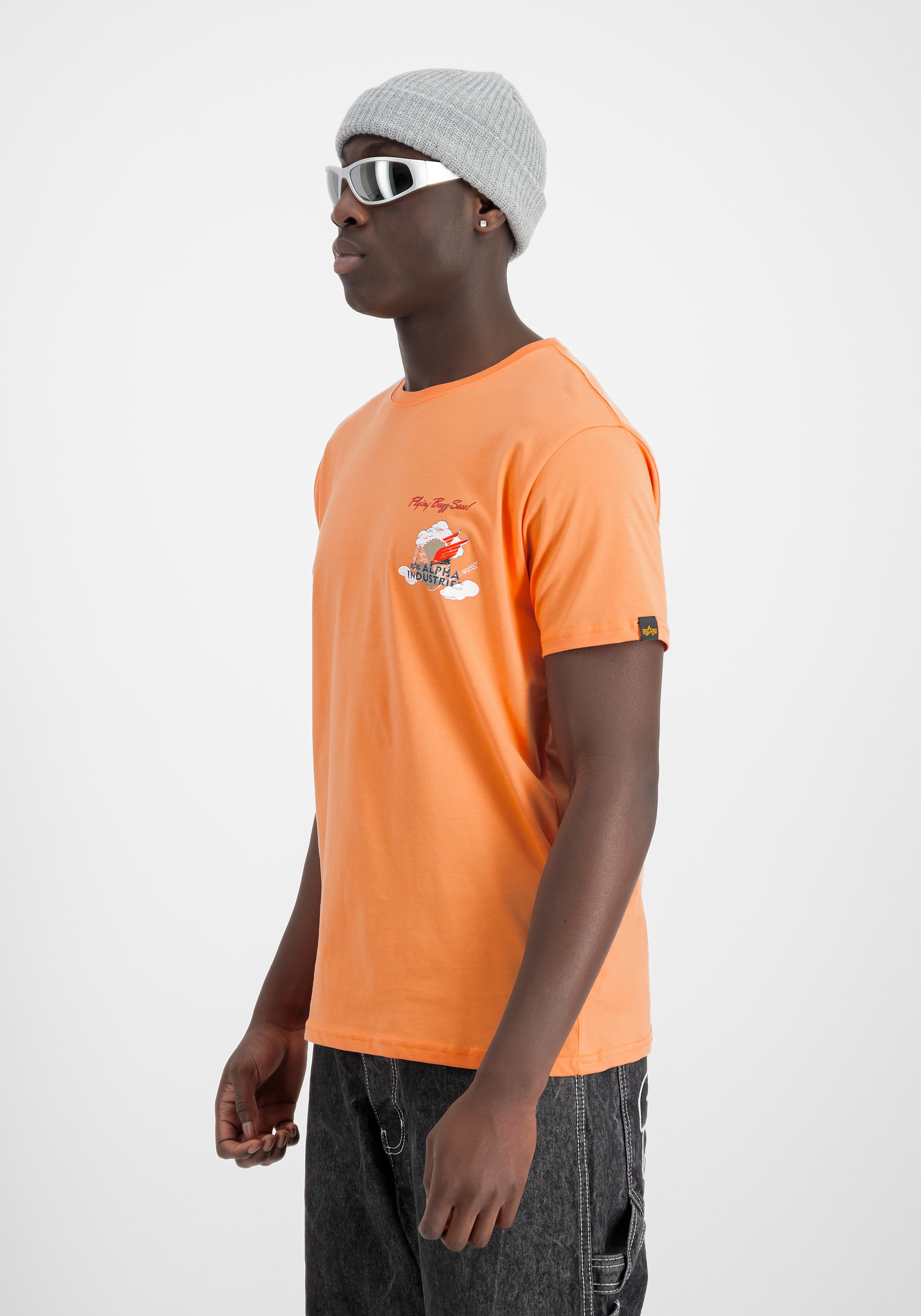 Alpha Industries T-Shirt »Alpha Industries Men - T-Shirts Flying Buzz Small Logo T«