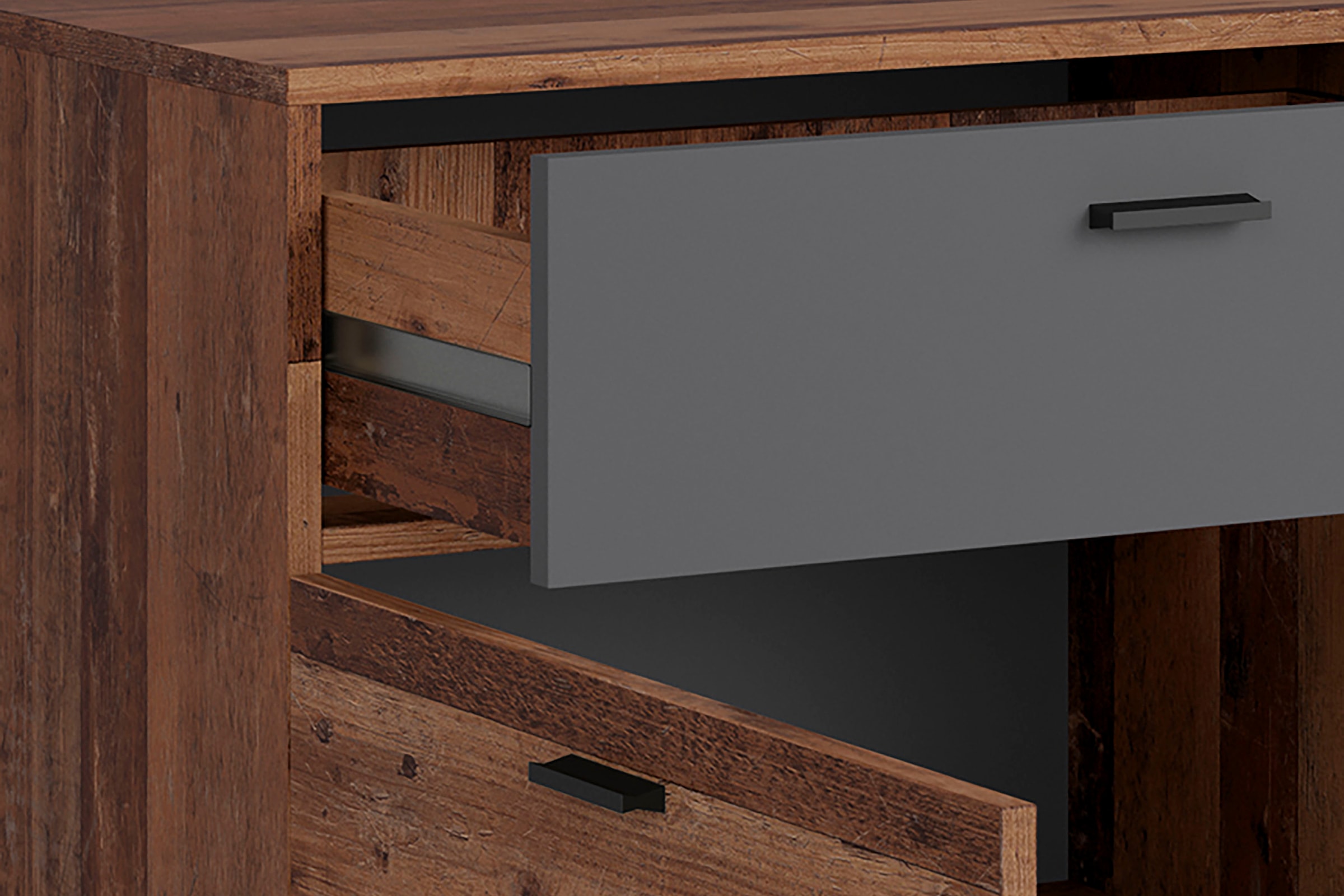 INOSIGN Sideboard »Jackson«, Breite 98 cm, mit offenem Regal