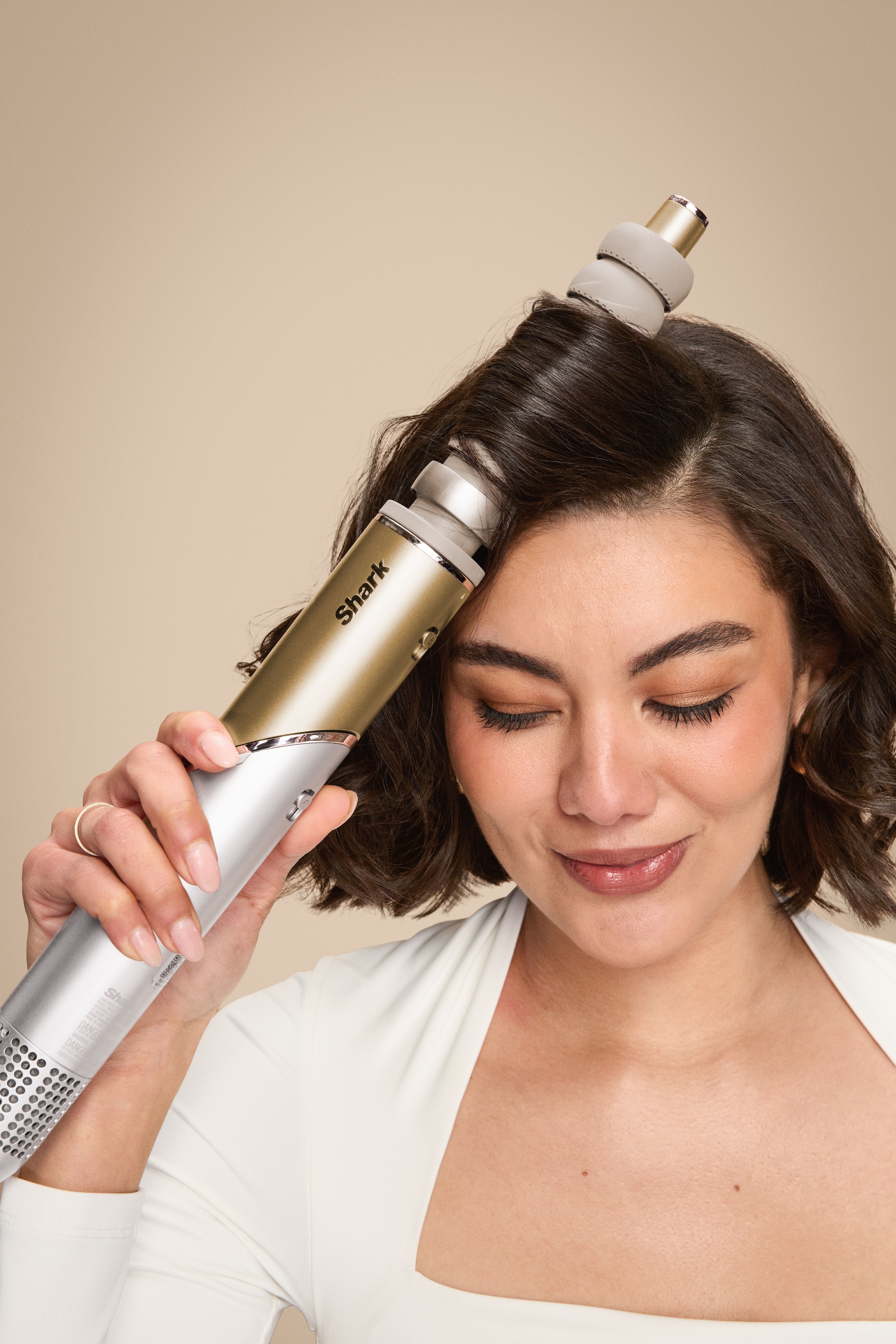 Shark Multihaarstyler »Shark Glam Multistyler für glatte Haare, Wellen und Locken
HD6051SEU« 5 Aufsätze Premium-Multistyler und Haartrockner mit hitzekontrollierter Keramik