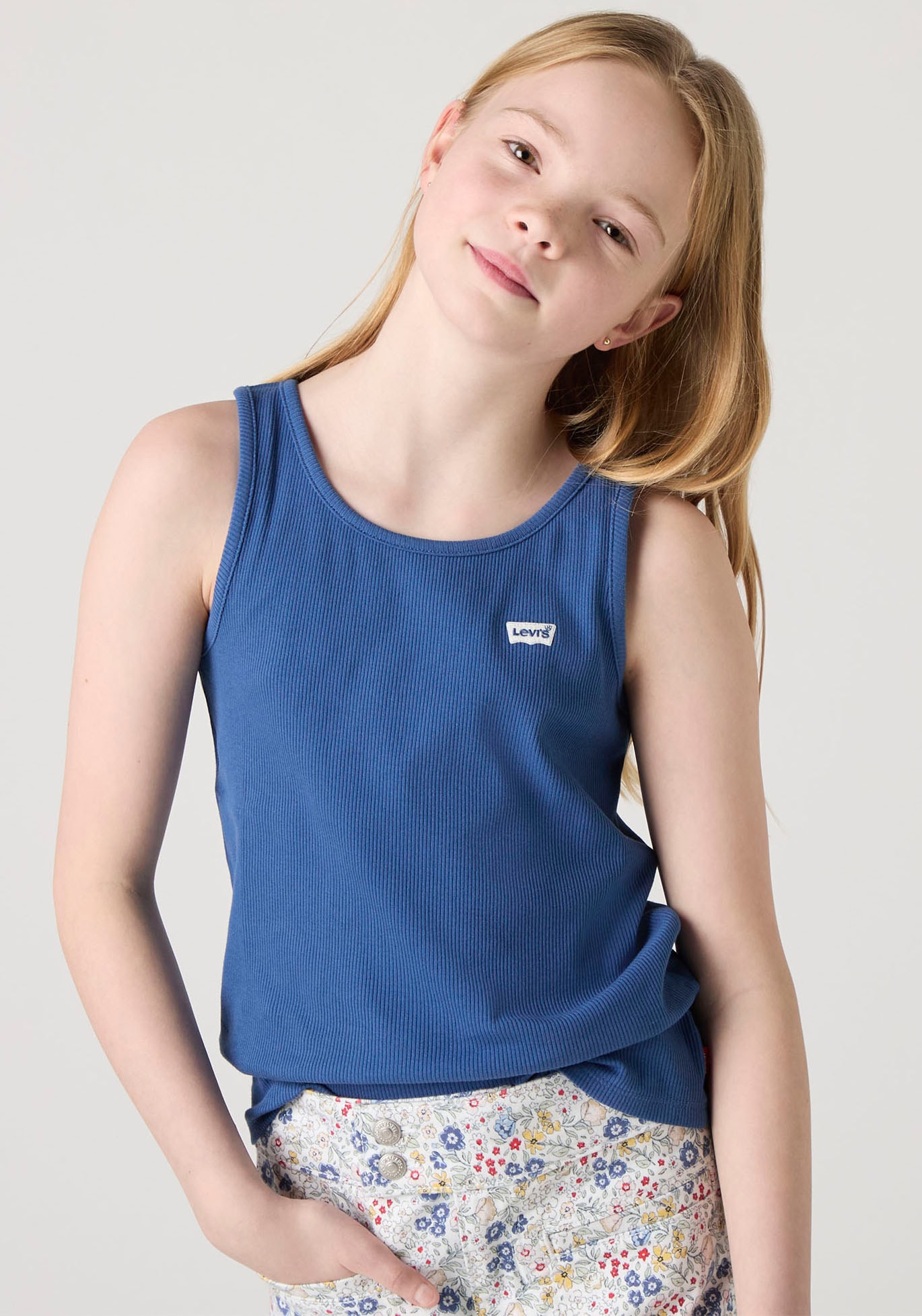 Levi's® Kids Ripptanktop »LVG MEET AND GREET RIBBED TANK«, for GIRLS