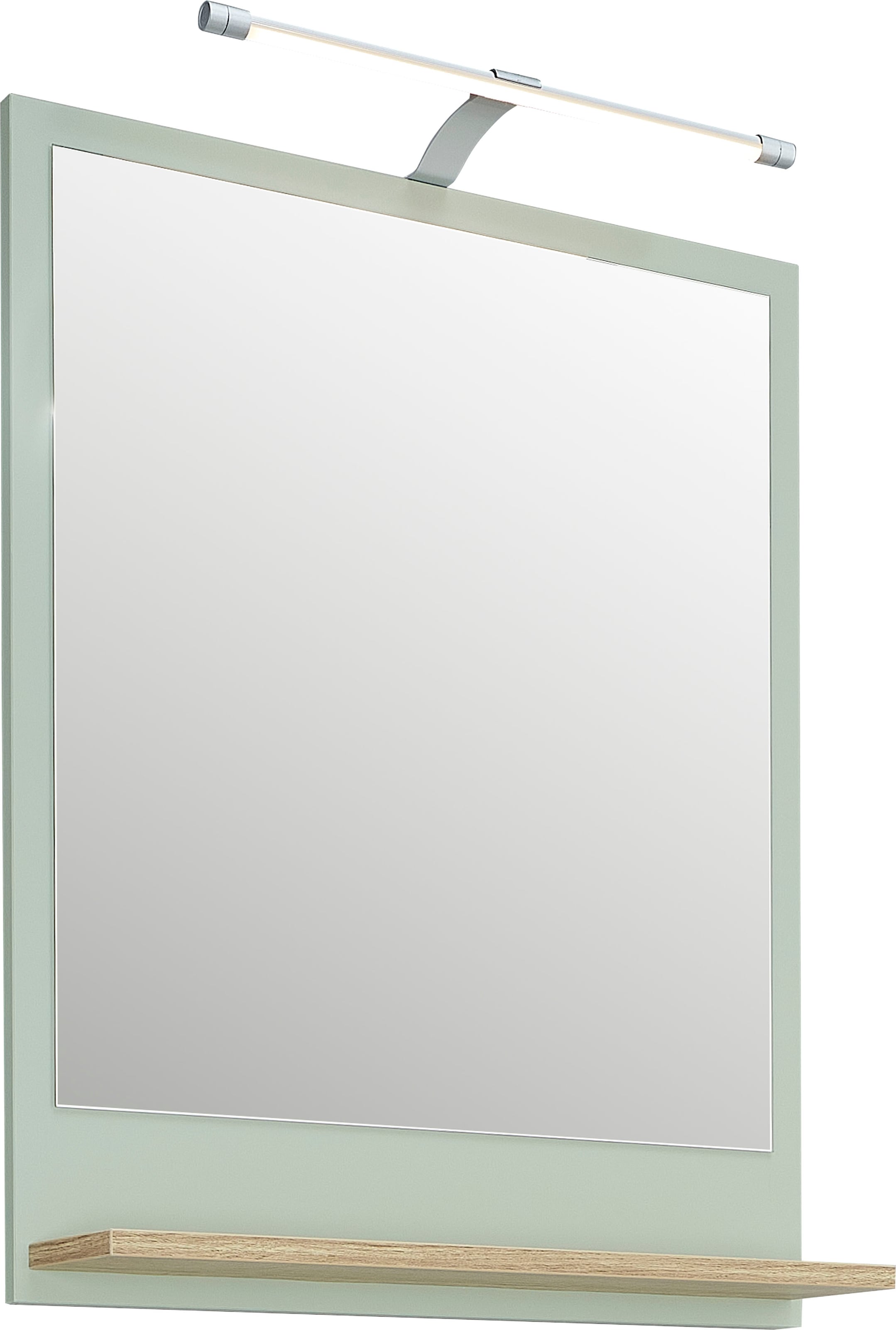 Saphir LED Bad-Spiegelleuchte »Quickset« TwinLED-Aufsatzleuchte für Spiegel oder Spiegelschrank, LED fest integriert, 330 Lm, 4,7 Watt