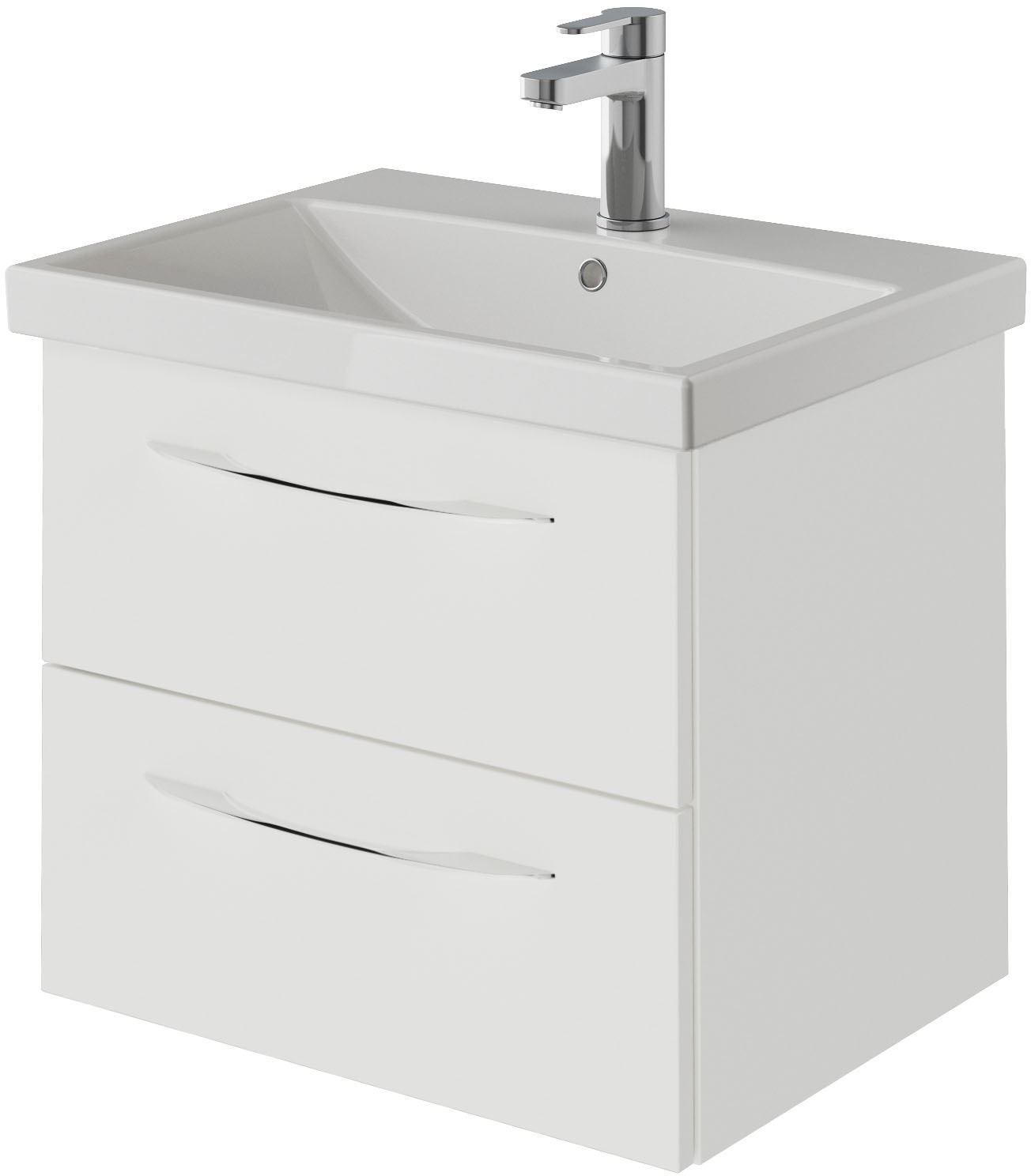 Saphir Badmöbel-Set »Serie 4035 2-teilig, Keramikwaschtisch mit LED-Spiegel günstig online kaufen