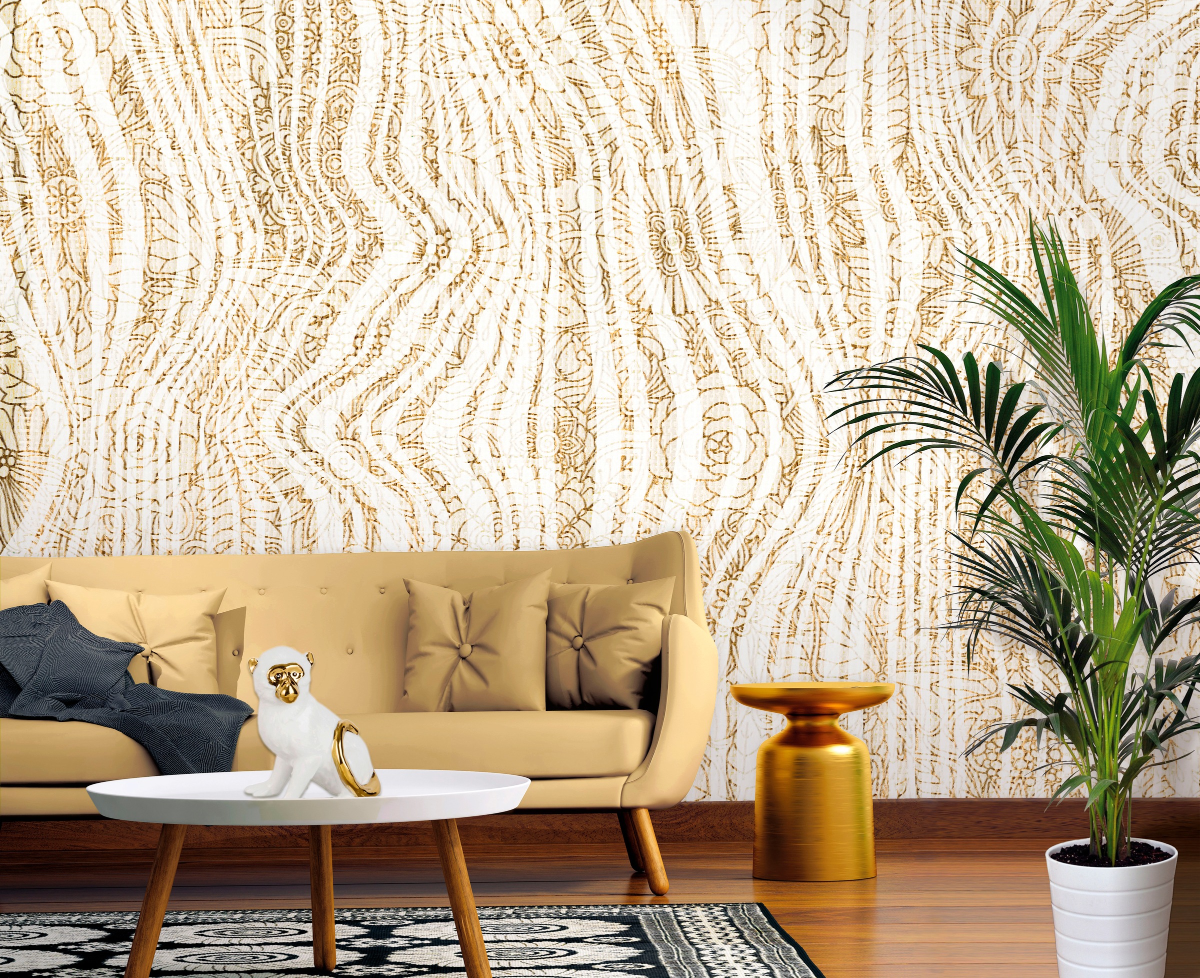 Architects Paper Fototapete »Atelier 47 Textile Ornament 1« floral glatt Vl günstig online kaufen