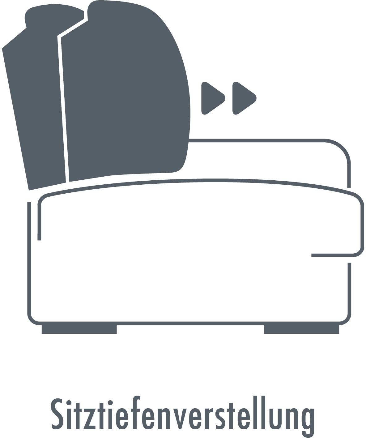 Die PlanBar Ecksofa »MP-IN20016 L-Form mit Federkern-Polsterung« wahlweise mit Kopfstützen und Bettfunktion