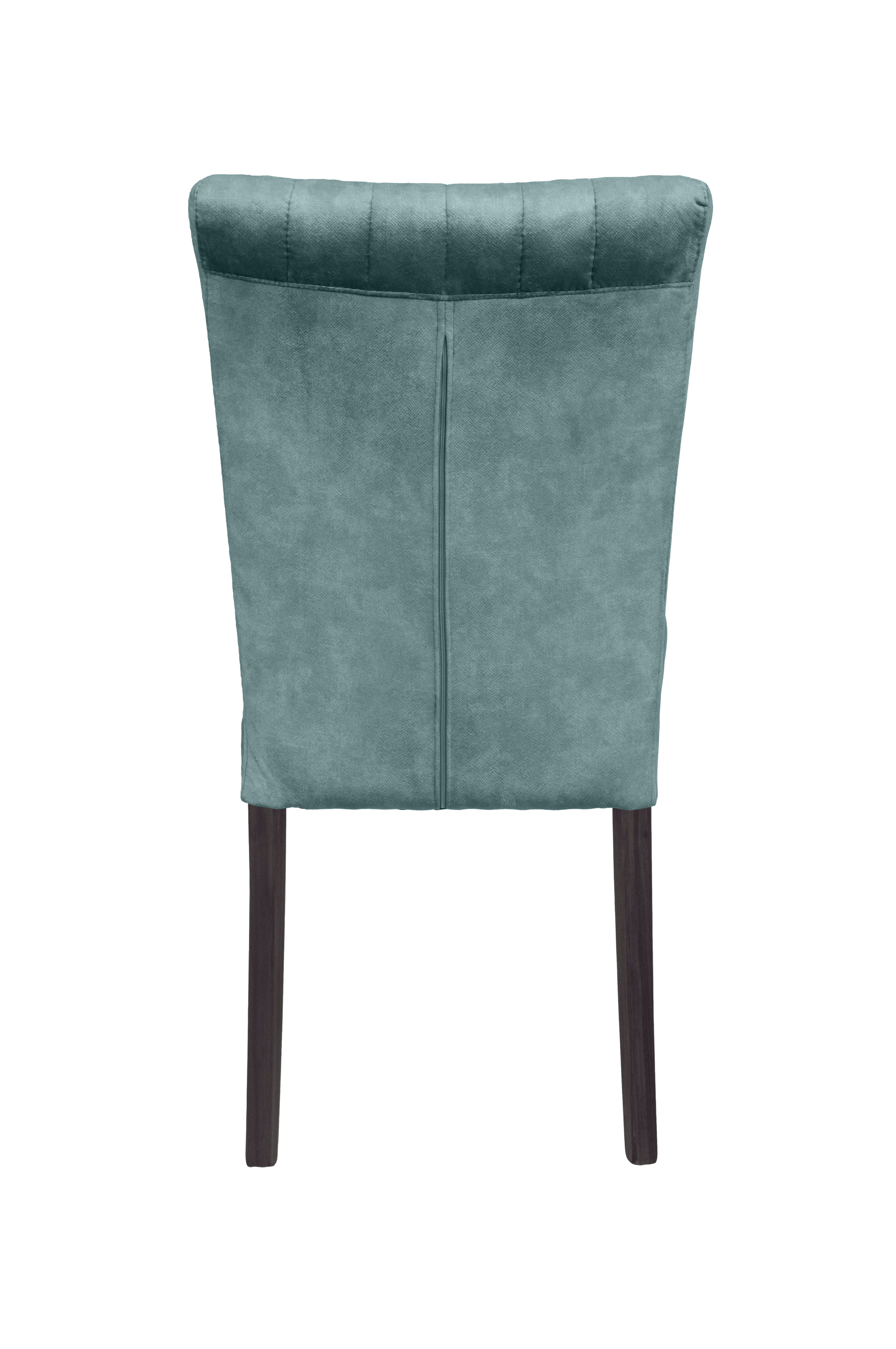 Home affaire 4-Fußstuhl, (Set), 2 St., Samtvelours, vertikale Nähte in der Rückenlehne