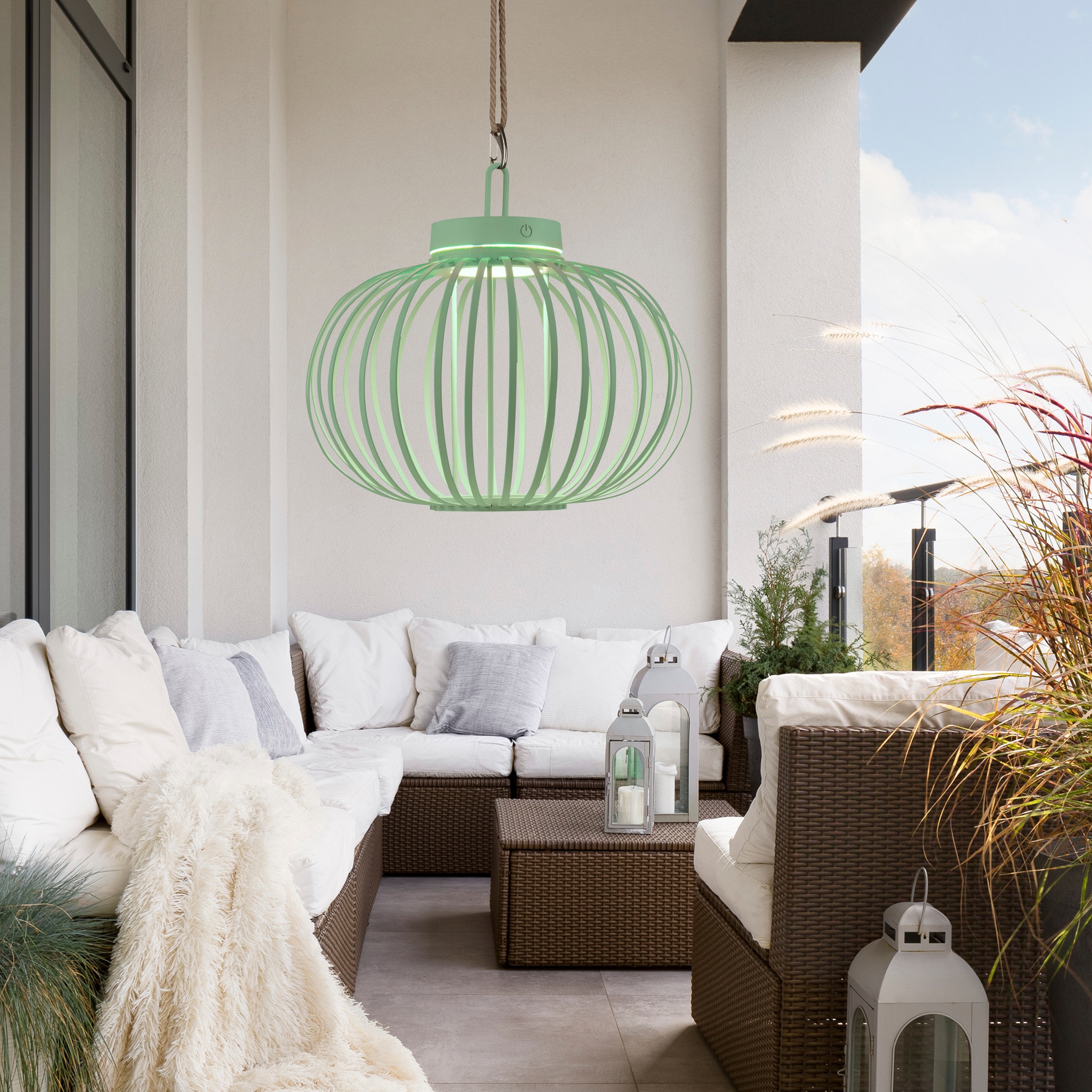 JUST LIGHT Pendelleuchte »AKUBA«, 1 flammig, Leuchtmittel LED-Modul   LED f günstig online kaufen