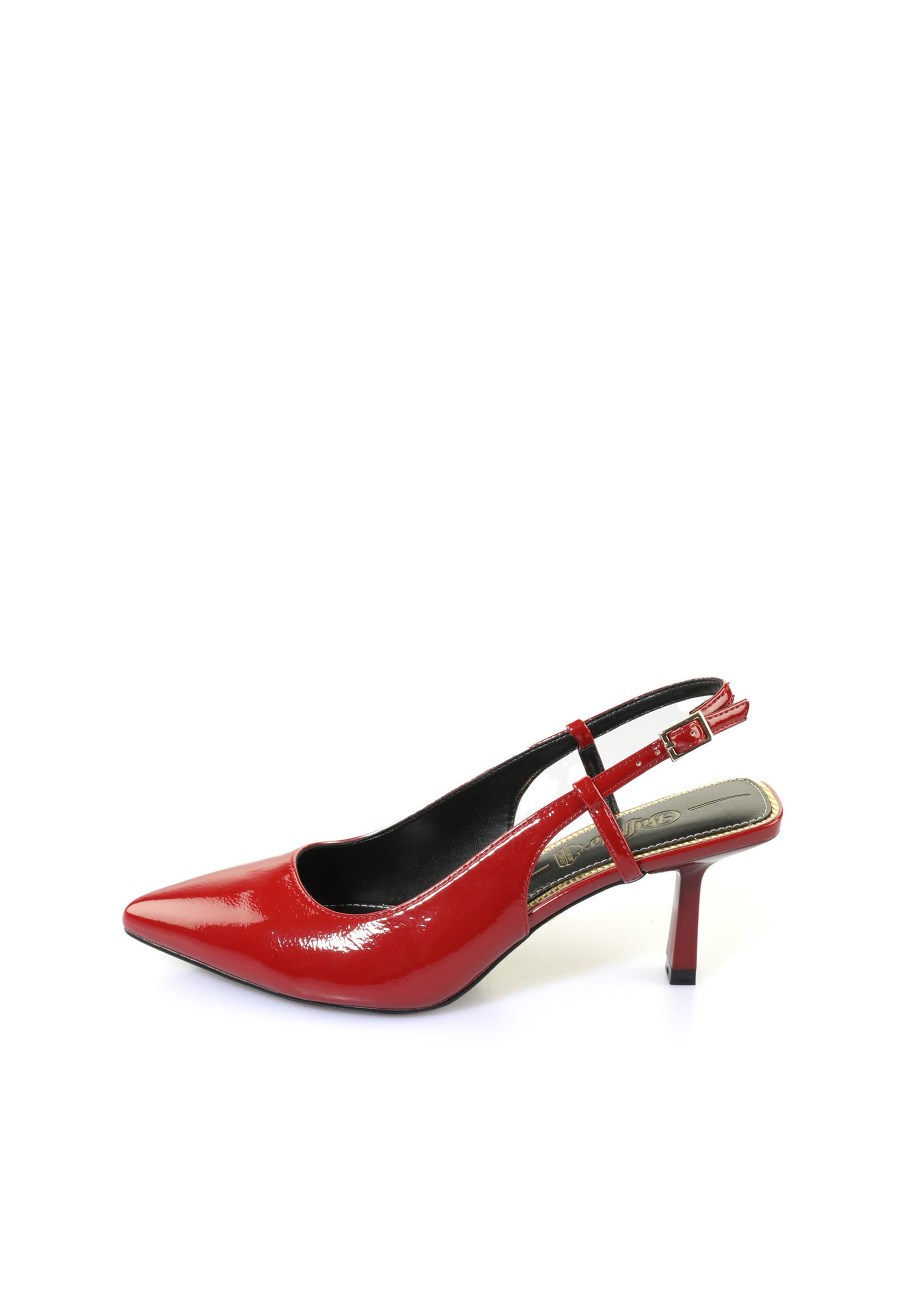 Buffalo High-Heel-Pumps »Buffalo Sling Back- Vegan Patent«