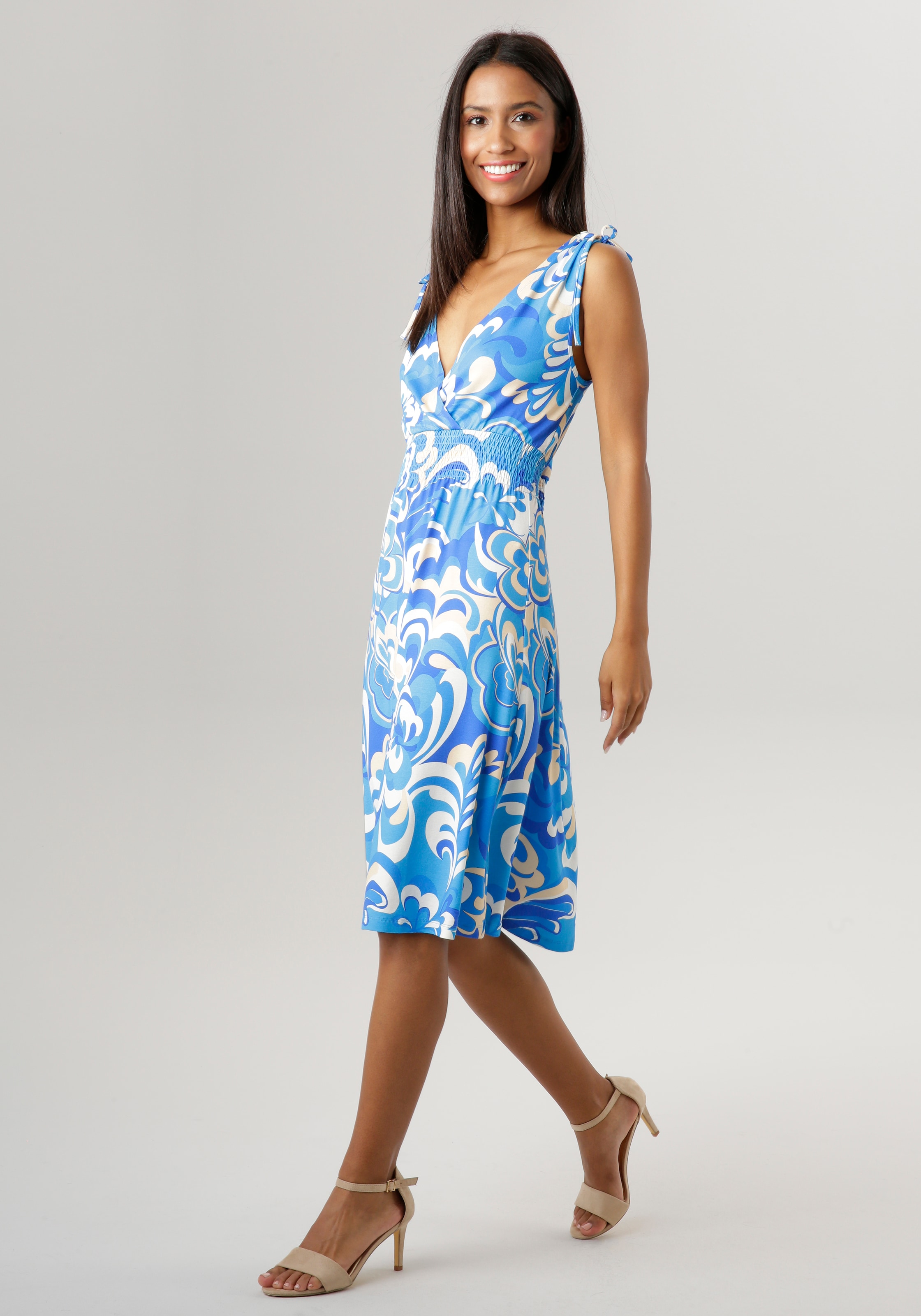 NEUE SELECTED bestellen mit Trägern online Sommerkleid, Aniston - variierbaren KOLLEKTION