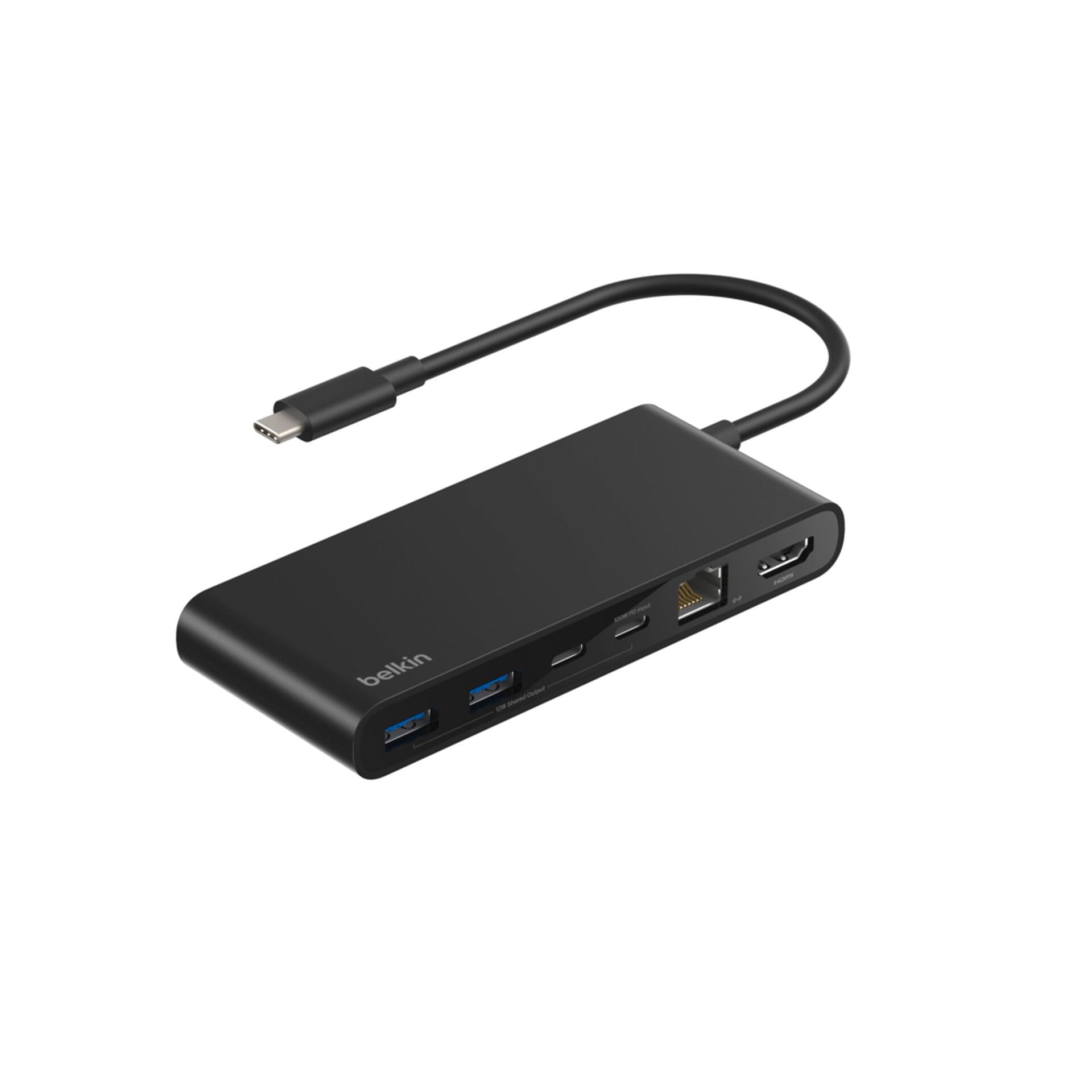 Belkin Laptop-Dockingstation »Connect 8-in-1 USB-C Hub mit Dual USB-C Ports«