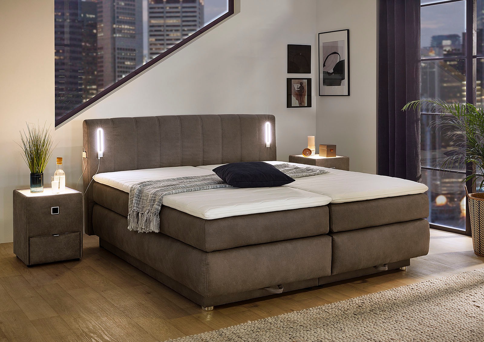 Jockenhöfer Gruppe Boxspringbett »Kati erhältlich in der Größe 180x200cm« m günstig online kaufen
