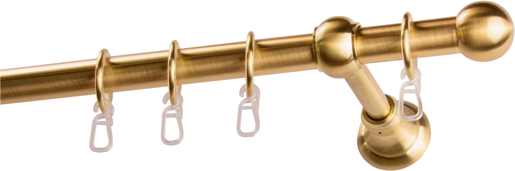 GARESA Gardinenstange »ANDREA« Ø 20 mm 1 läufig-läufig Wunschmaßlänge Vorha günstig online kaufen