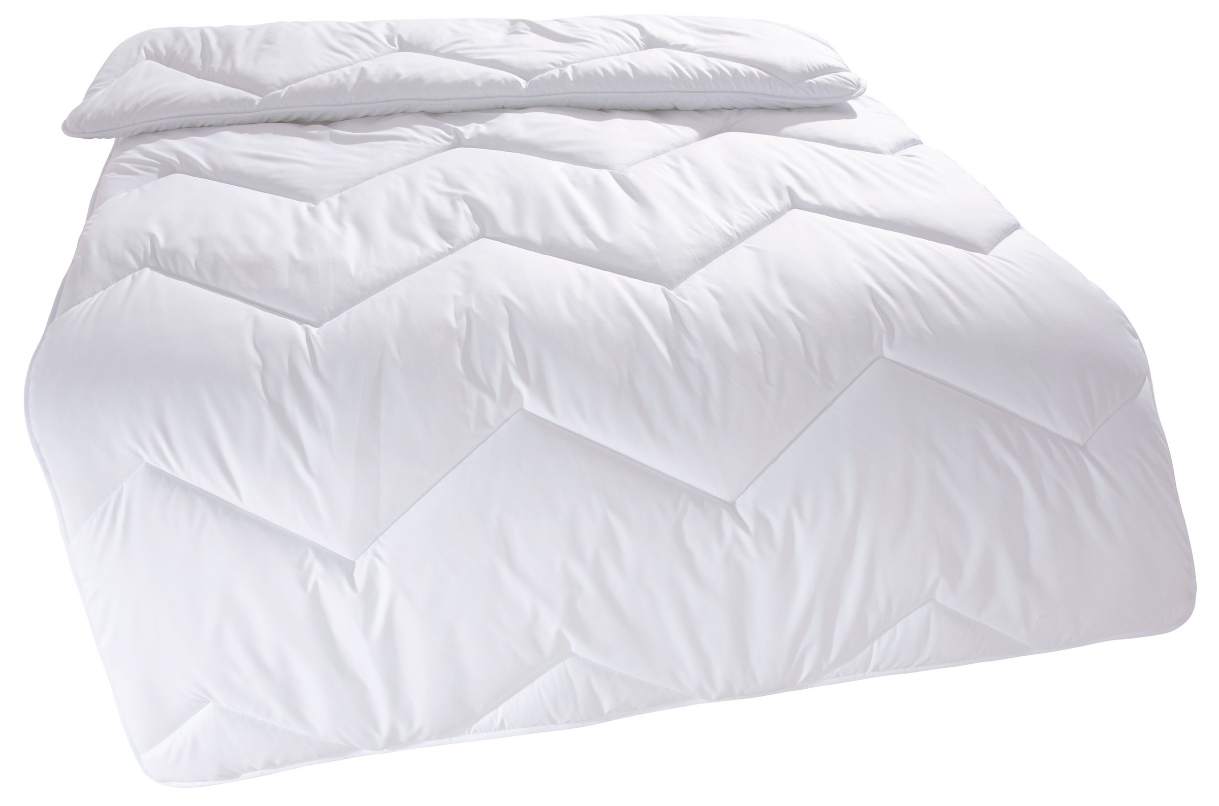 Home affaire Microfaserbettdecke »Sartes, Bettdecke 135x200 cm, 155x220 cm«, warm, Füllung Polyester, Bezug Polyester, (1 St.), Bettdecken, Sommer, Decke, für Allergiker geeignet