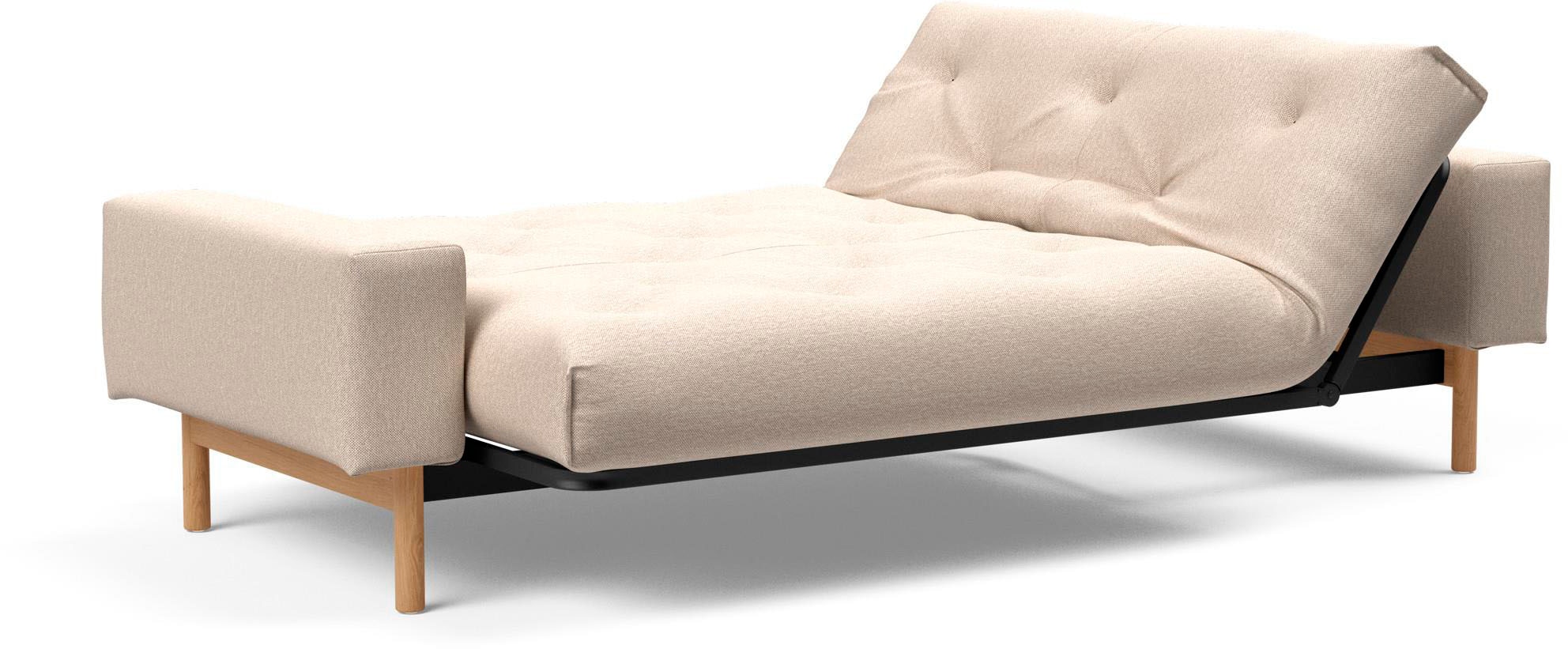 INNOVATION LIVING ™ Schlafsofa »MIMER hochwertige Schlaffunktion, aktuelles Design und extra Komfort,«, Taschenfederkernmatratze, Breite Liegefläche 140 cm