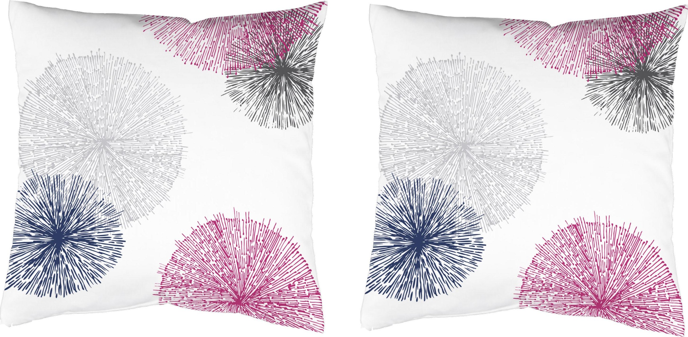 HOME Wohnideen Kissen   ¦ rosa/pink ¦ Maße (cm): B: 40 H: 40 Dekokissen & D günstig online kaufen
