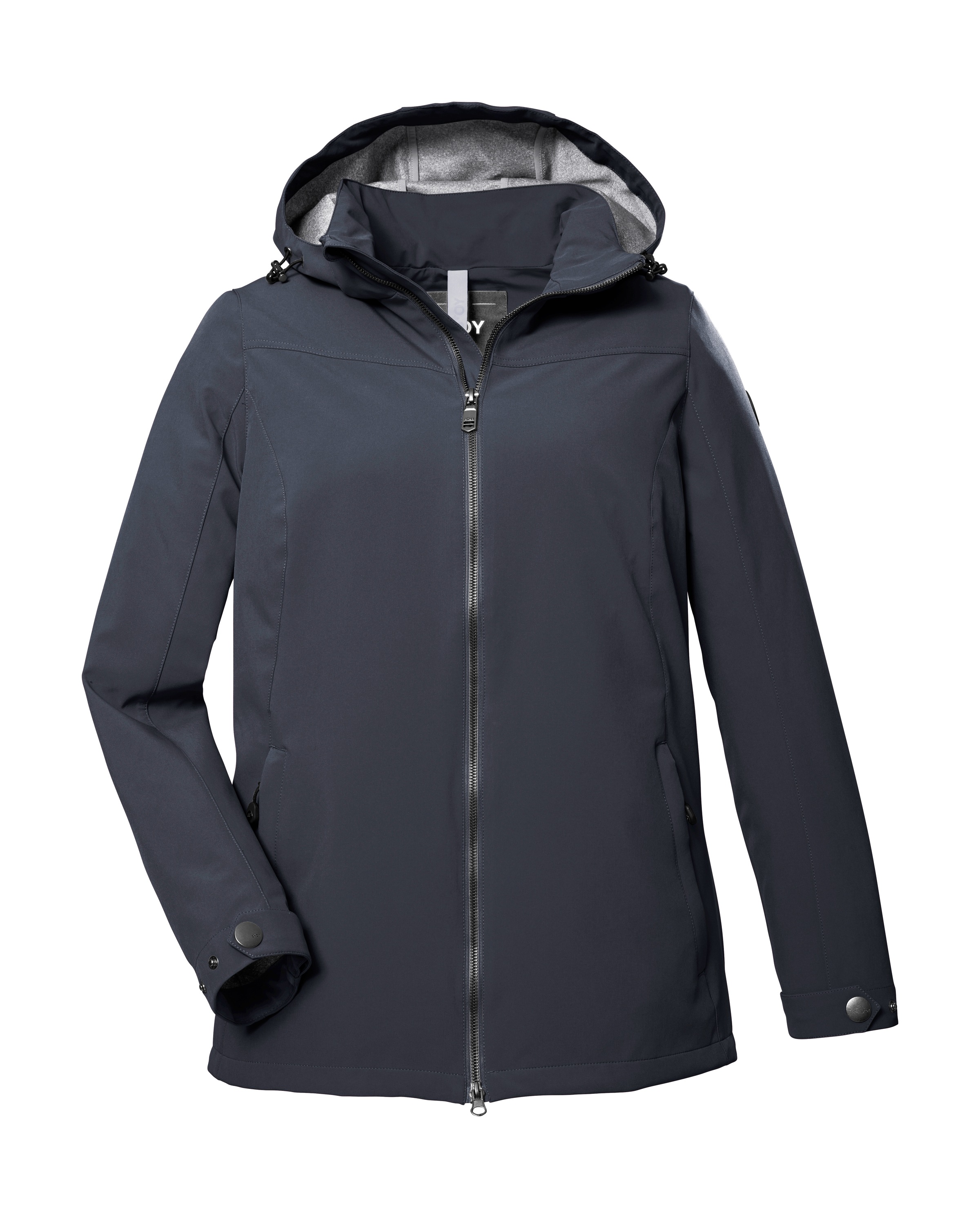 STOY Softshelljacke »STS 1 WMN SFTSHLL JCKT«, Damen Softshelljacke: wasserabweisend, winddicht, atmungsaktiv