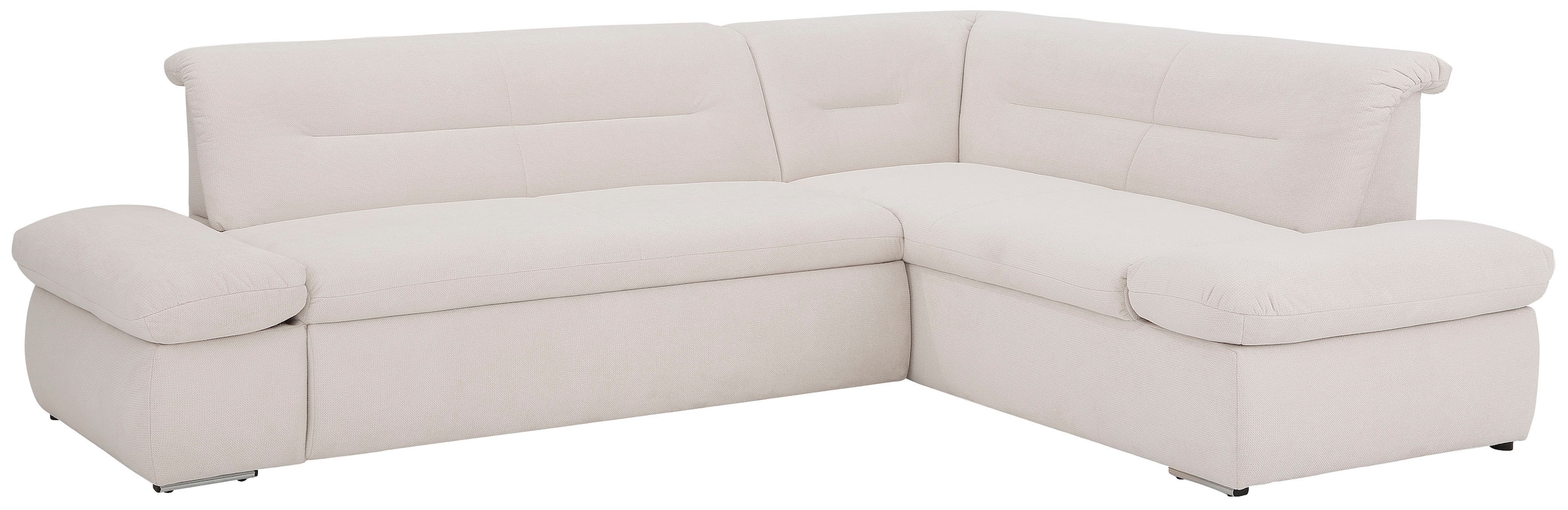 INOSIGN Ecksofa »Avesa L-Form«, Wahlweise mit Arm- und Bettfunktion, B/T/H: 275/211/80 cm