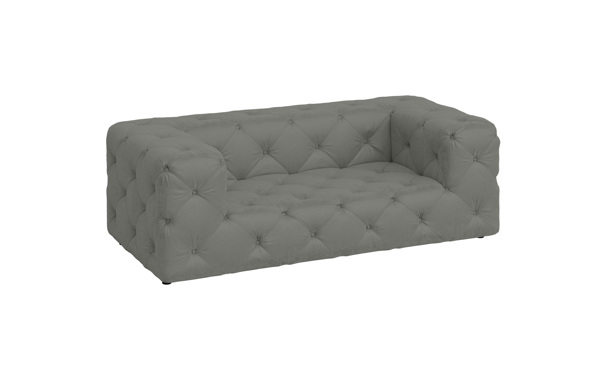 Places of Style 2-Sitzer »FOLLINA«, 2-Sitzer Sofa mit klassischer Chesterfield-Knopfheftung