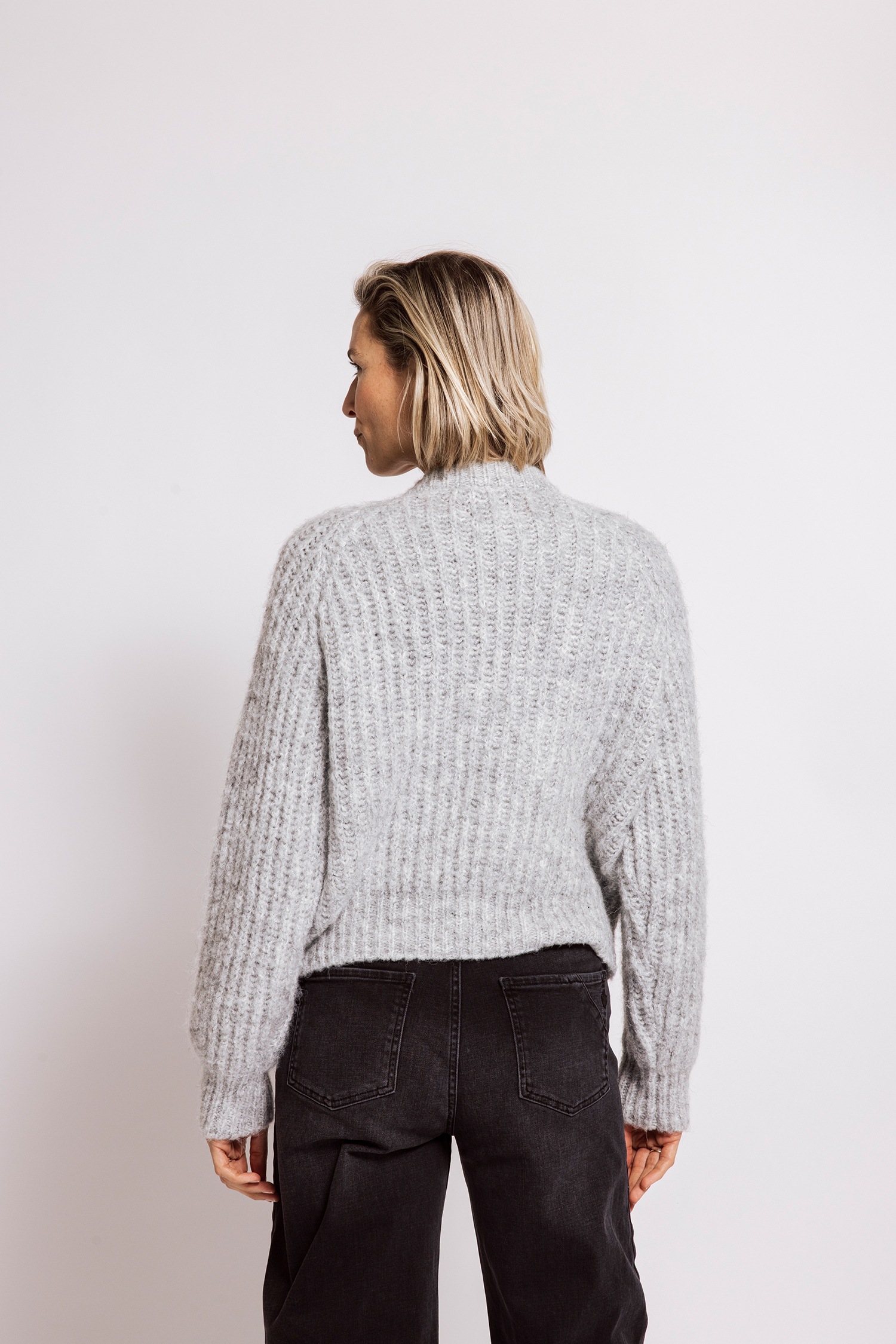 Zhrill Strickjacke »CORINNA« lässiger Look, Regular Fit, mit Reißverschluss, mit Rippenstruktur