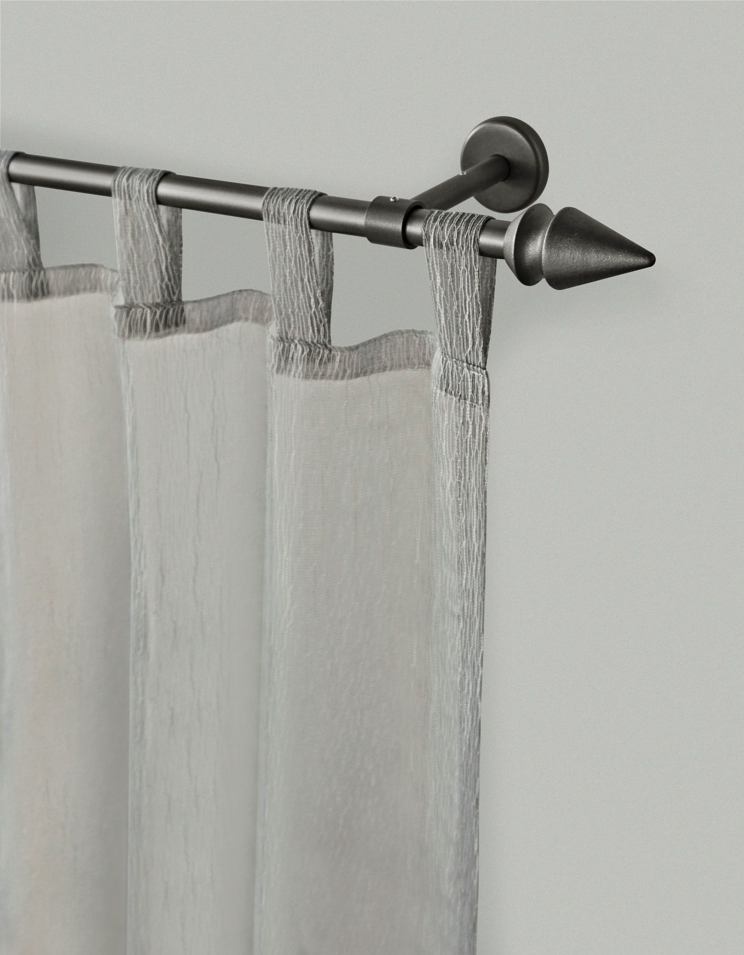 GARESA Gardinenstange »SPYRNA« Ø 16 mm 1 läufig-läufig Wunschmaßlänge;Träge günstig online kaufen