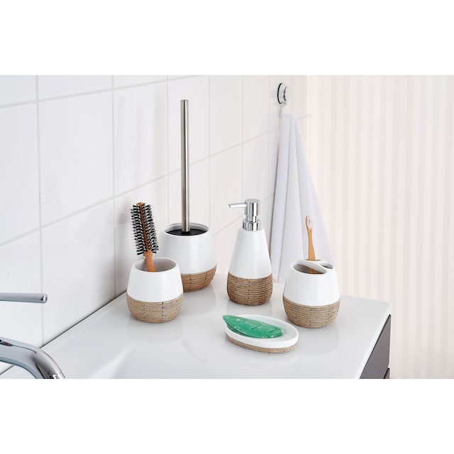 Ridder WC-Garnitur »Safari«, aus Polyresin (Kunststein)-Kunststoff,  UV-beständig online bestellen