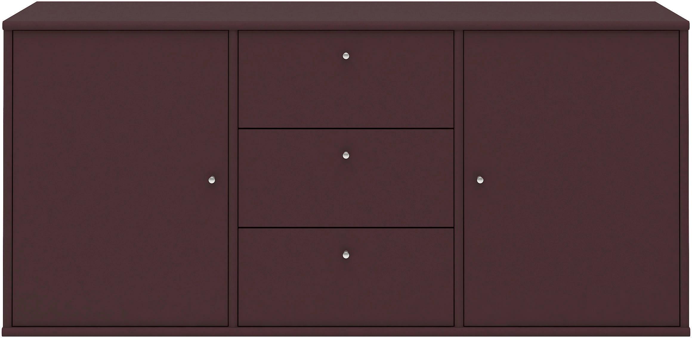 und mit Hammel Furniture auf Hochwertig Schrank, hängend/stehend Türen B: »Mistral, montierbar«, 133 Schubladen, Raten anpassungsbar Sideboard Designmöbel bestellen cm,