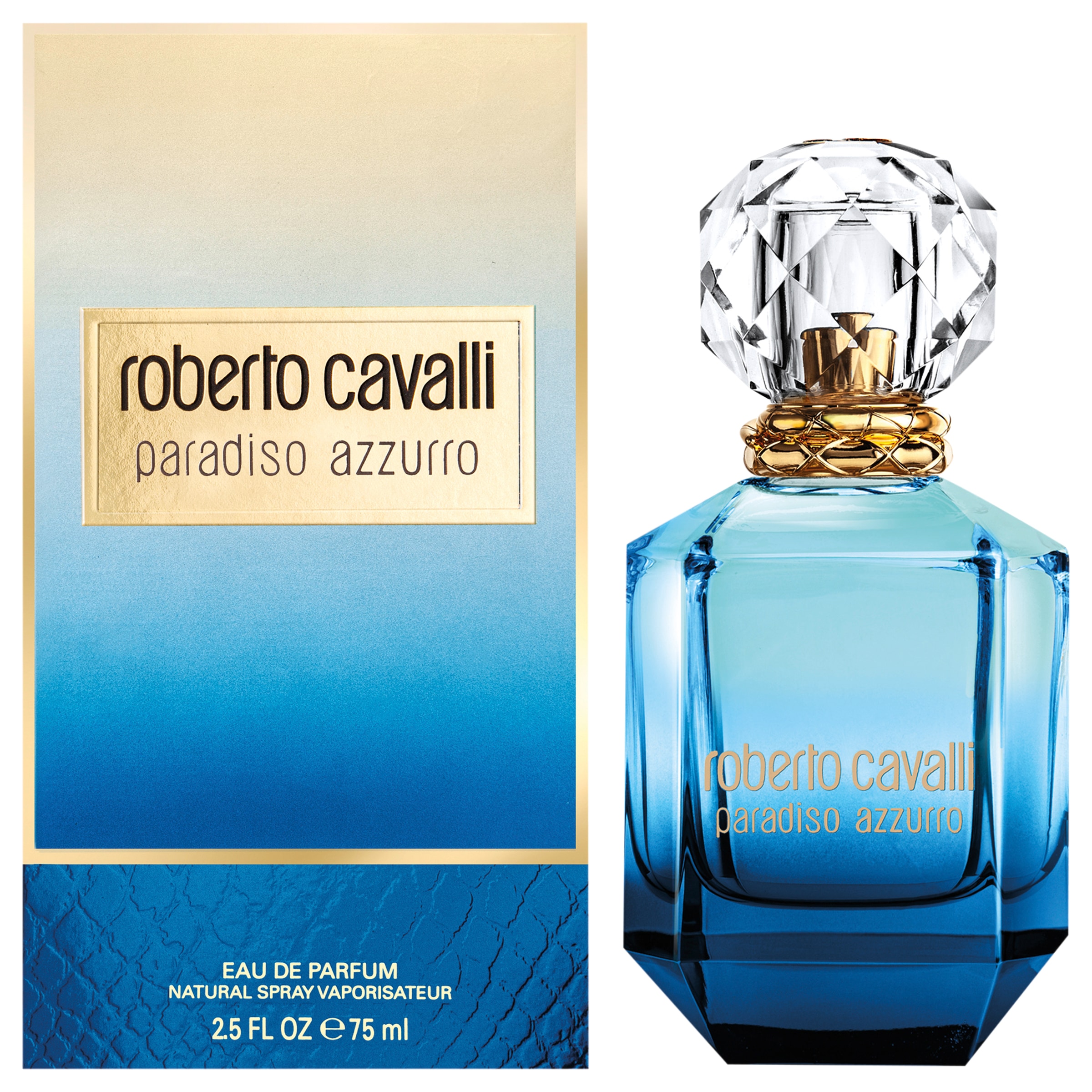 roberto cavalli Eau de Parfum »PARADISO AZZURRO WOMAN EDP« 1 mit aquatischem Duftcharakter