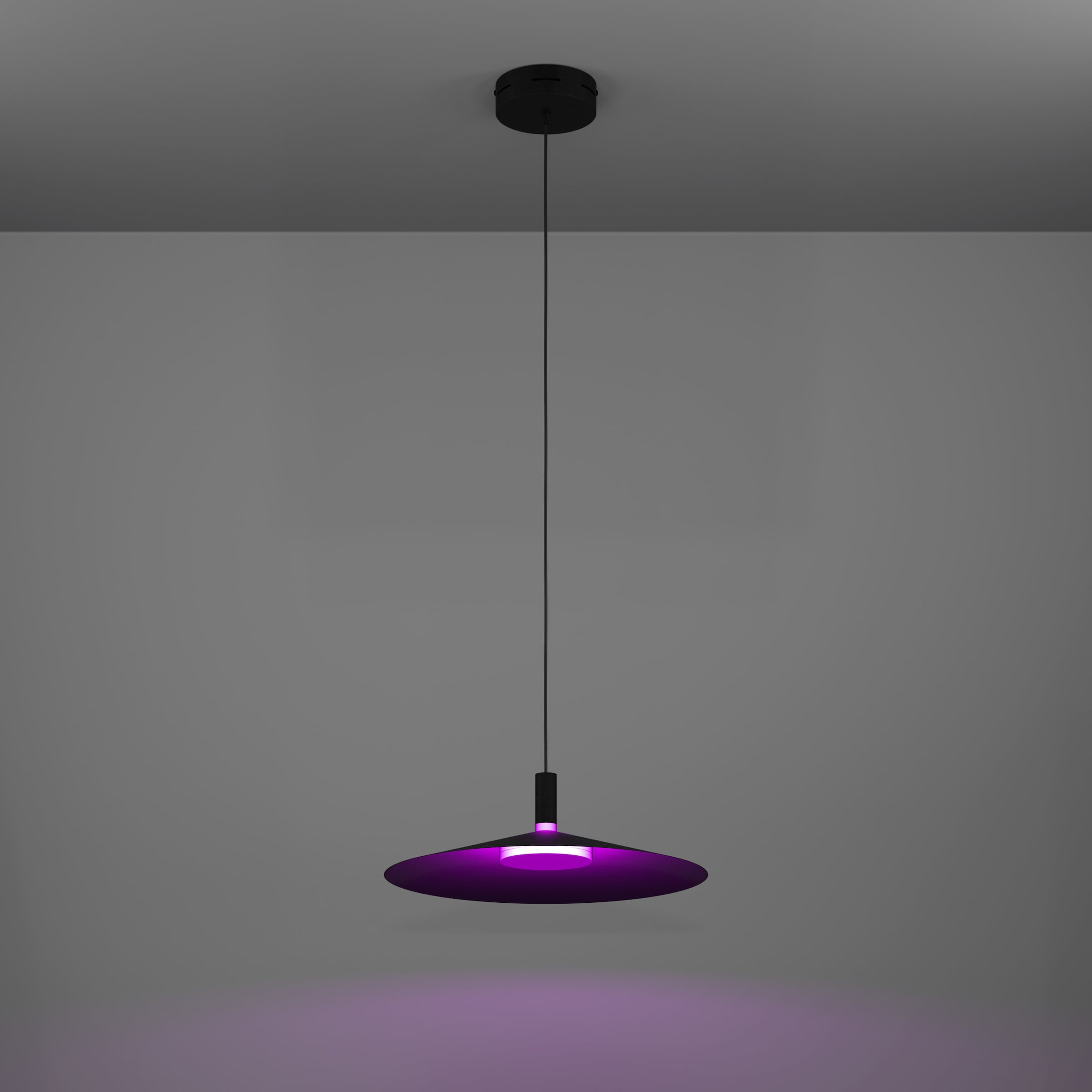 EGLO Hängeleuchte »CONOMAVILLA-Z Pendellampe - Stahl - LED - 15,5W - IP20« LED-Modul 1 Stk. Kaltweiß | Neutralweiß | RGB | Warmweiß Hängelampe, Deckenlampe, Wohnzimmer, Esszimmer, H120 x Ø45 cm