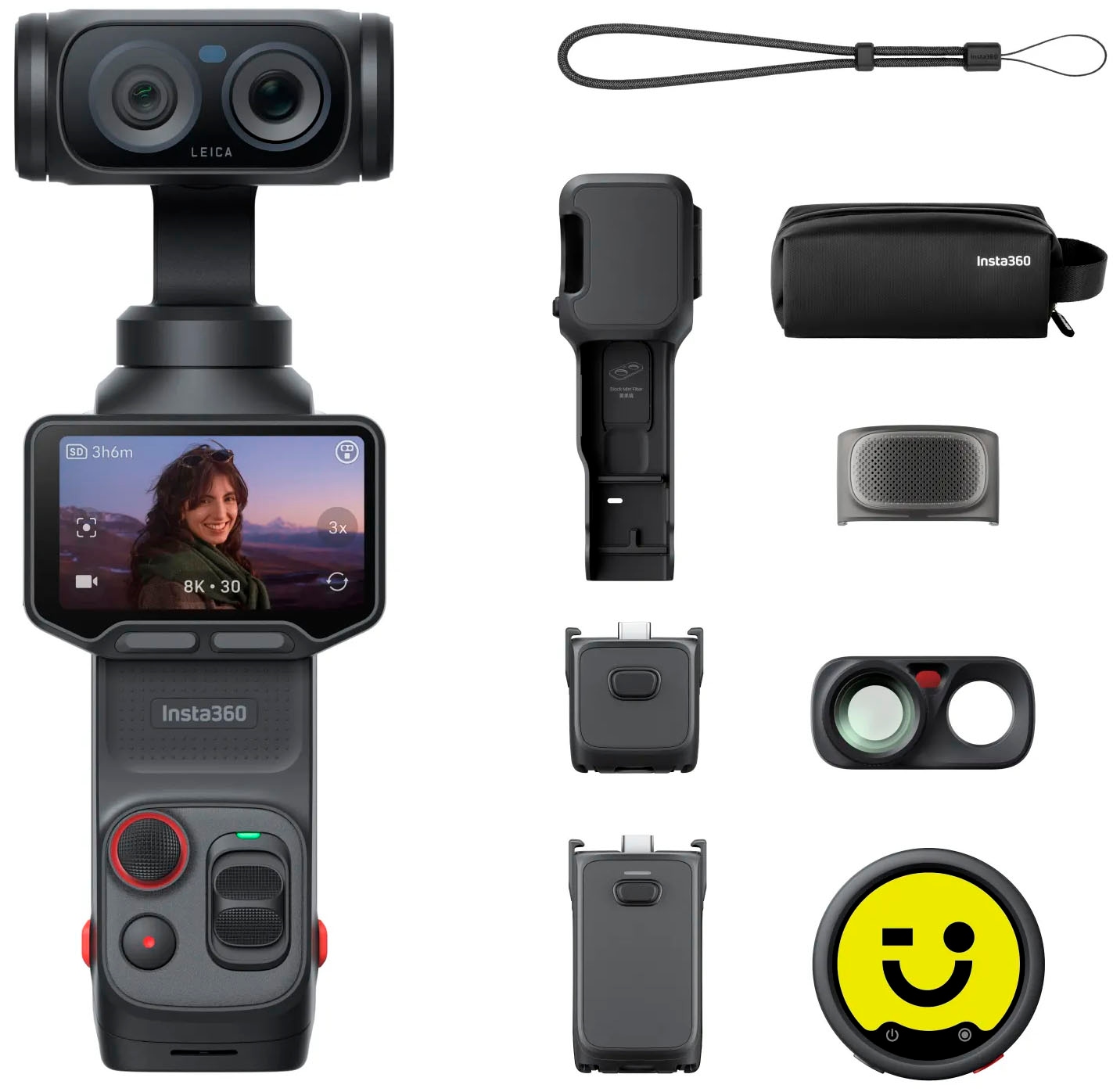 Insta360 Kamera-Gimbal »Luna Ultra Creator Bundle«