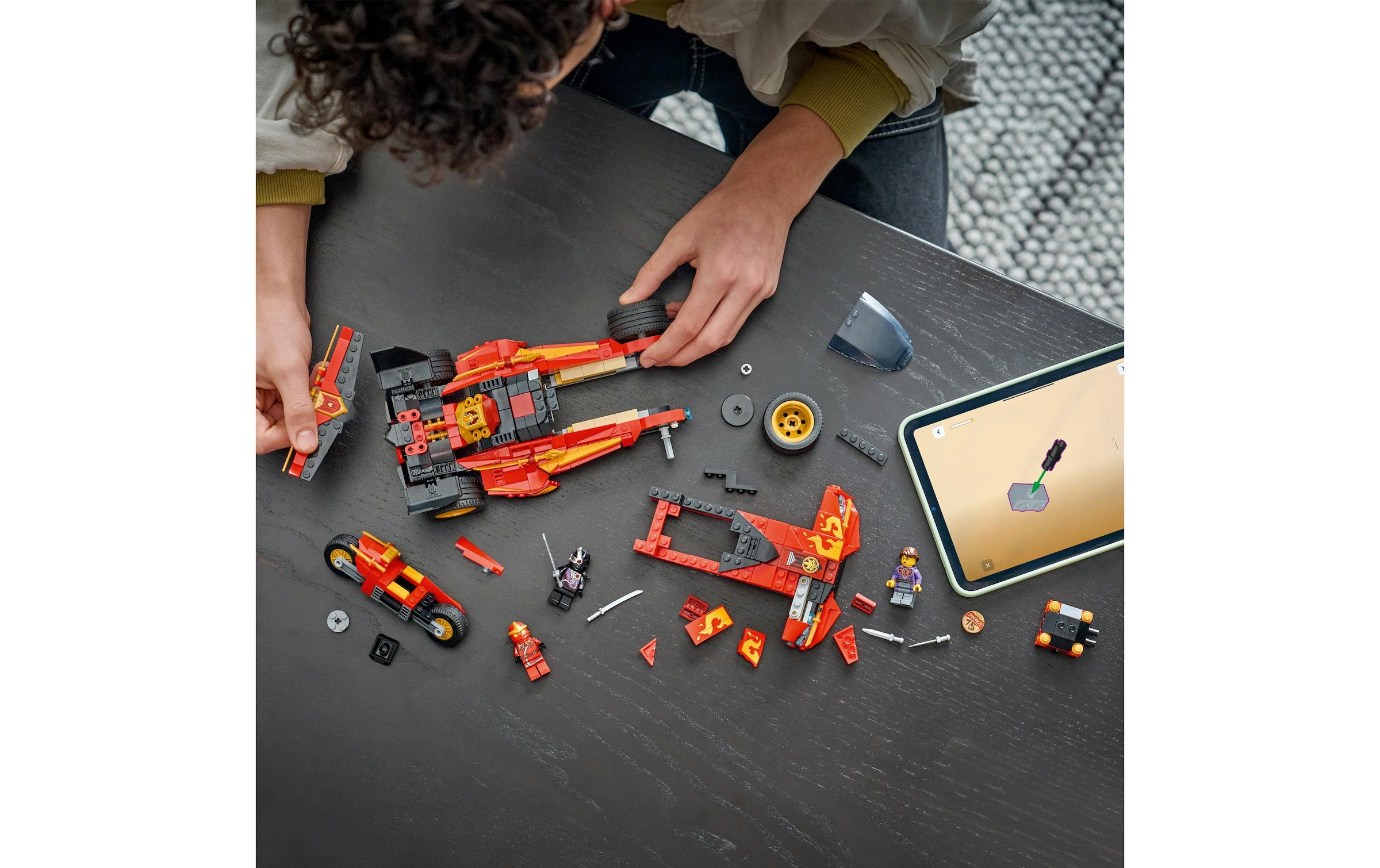 LEGO® Konstruktionsspielsteine »15-jähriges Jubiläum: X-1 Ninja Supercar (71867), LEGO Ninjago« Made in Europe