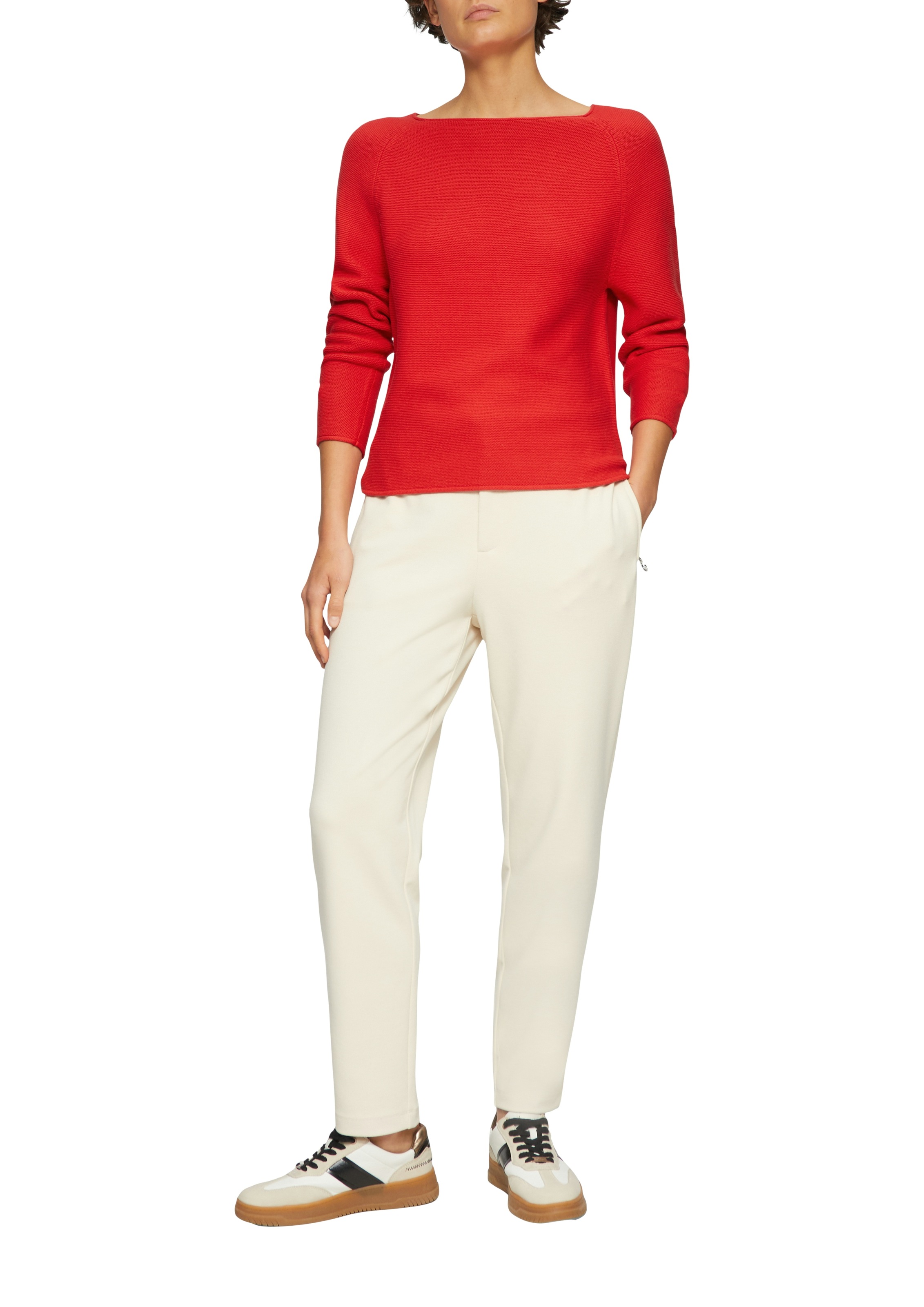 s.Oliver Strickpullover, mit U-Boot Ausschnitt