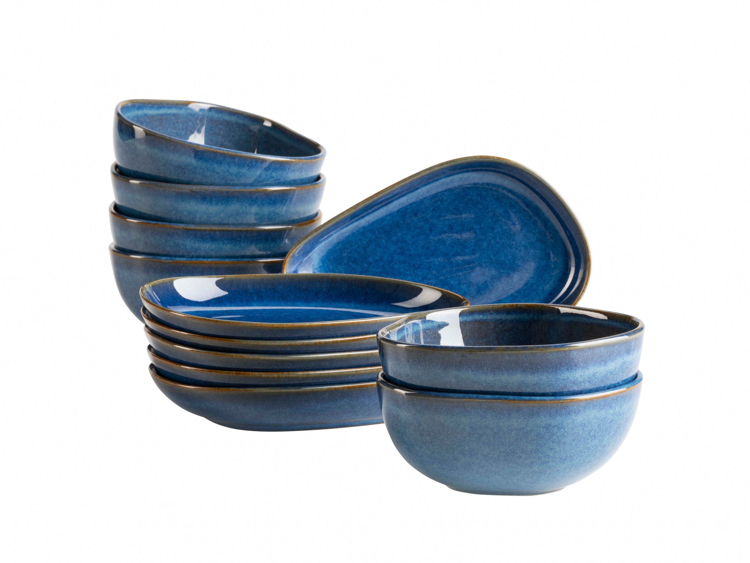 MÄSER Snackschale »Snacking-Set Cordelia, aus Steinzeug« 12 Stk. aus Steinz günstig online kaufen