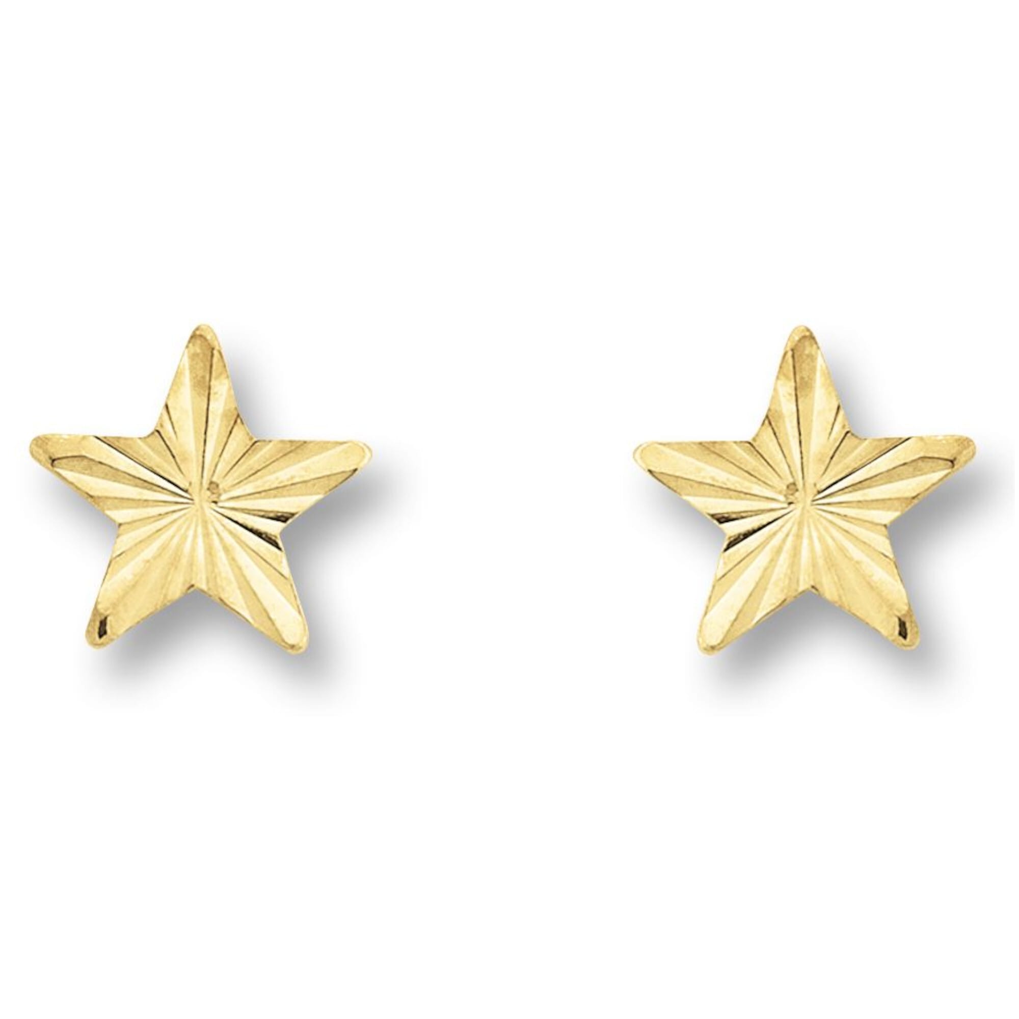 ONE ELEMENT Paar Ohrstecker »Stern Ohrringe Ohrstecker aus 333 Gelbgold« Damen Gold Schmuck Stern